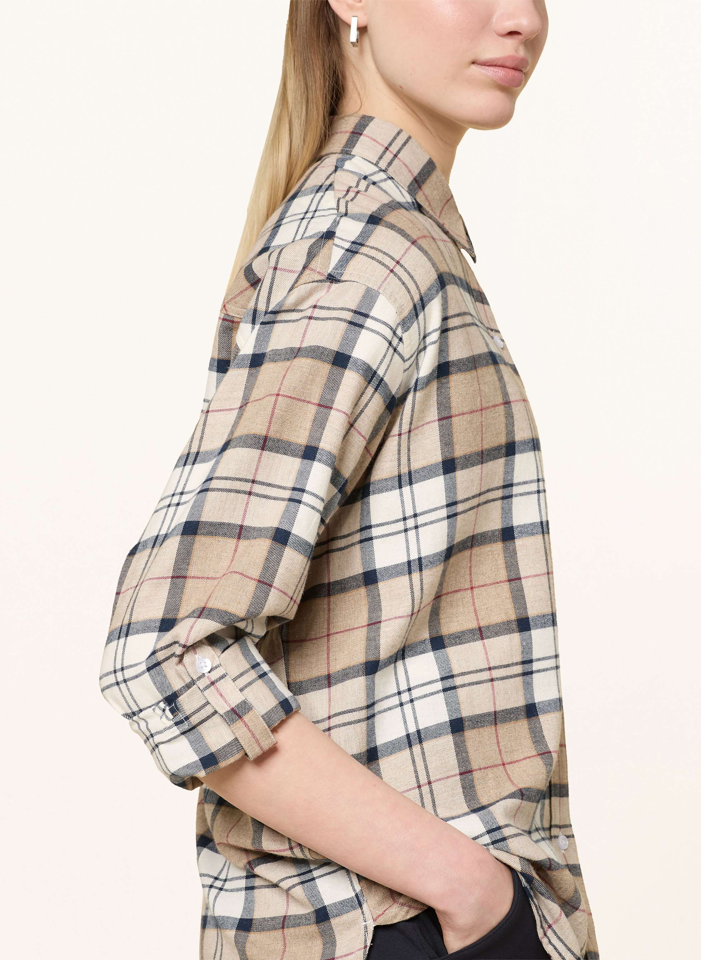 Thumbnail - Barbour Hemdbluse Elishaw beige