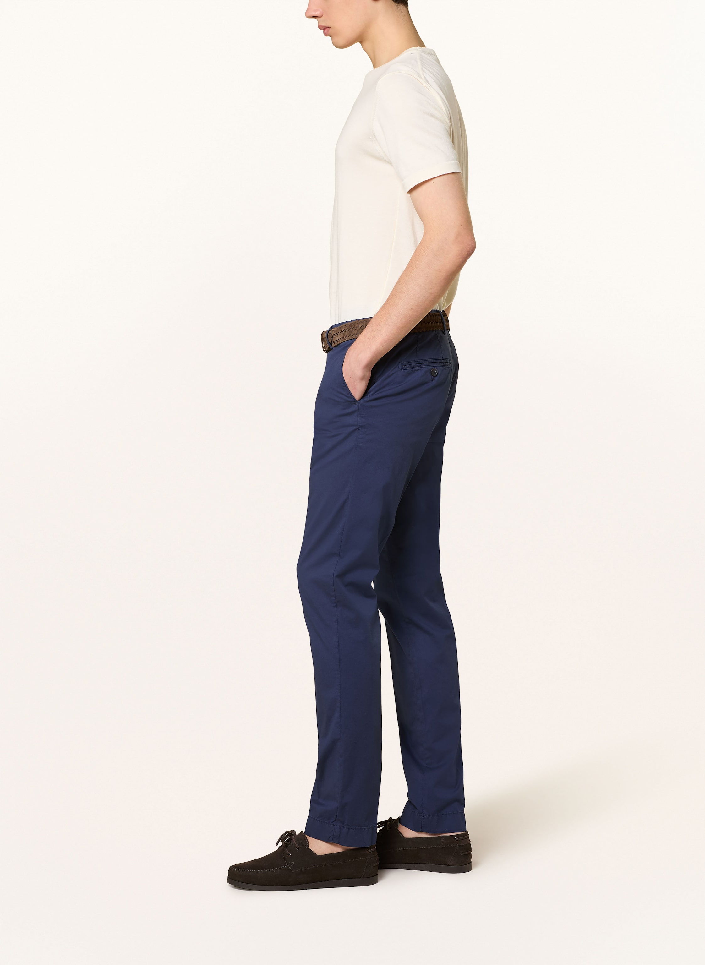 Thumbnail - Hackett London Chino Extra Slim Fit blau