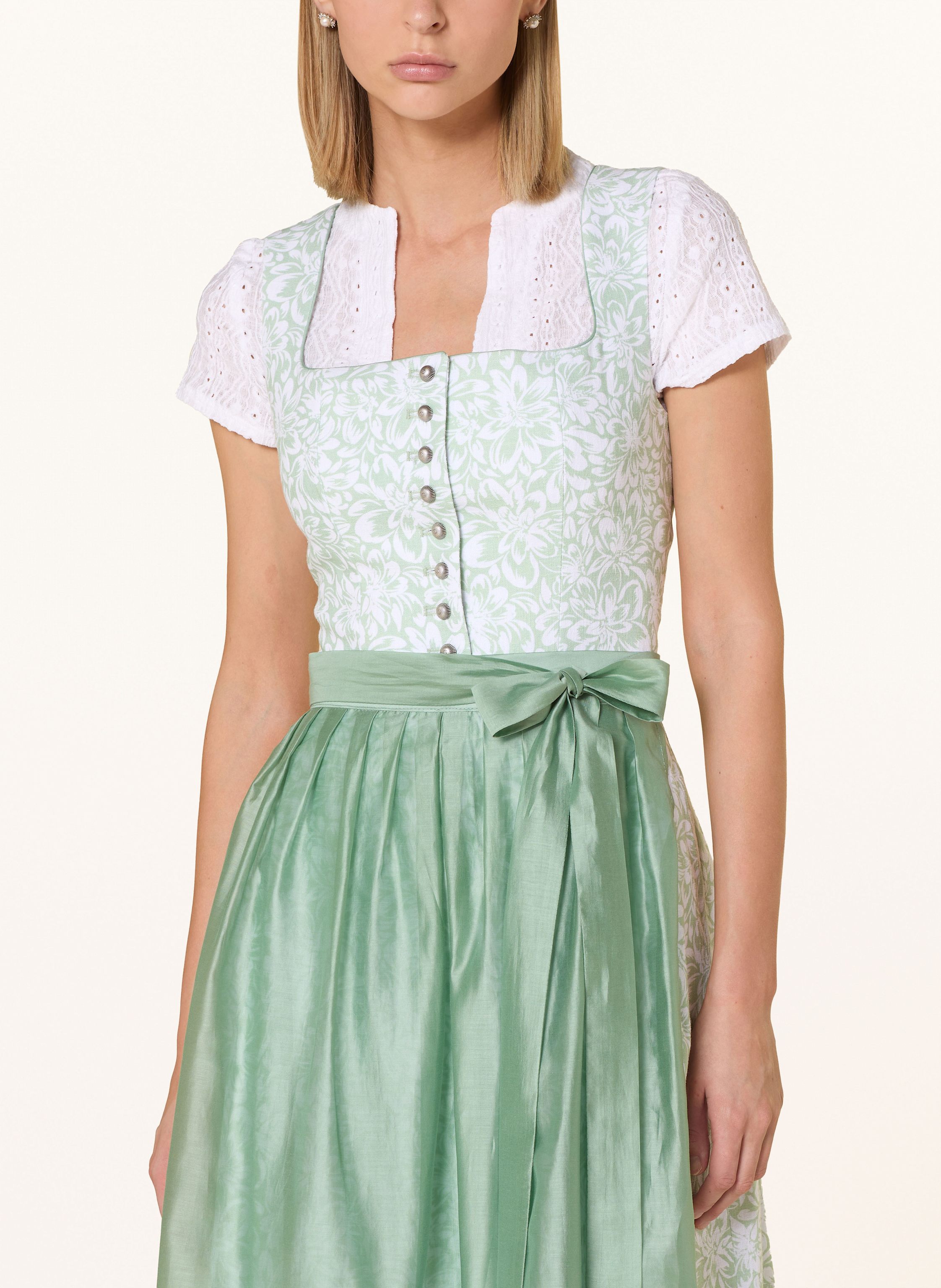 Thumbnail - Berwin & Wolff Dirndl Aus Leinen gruen