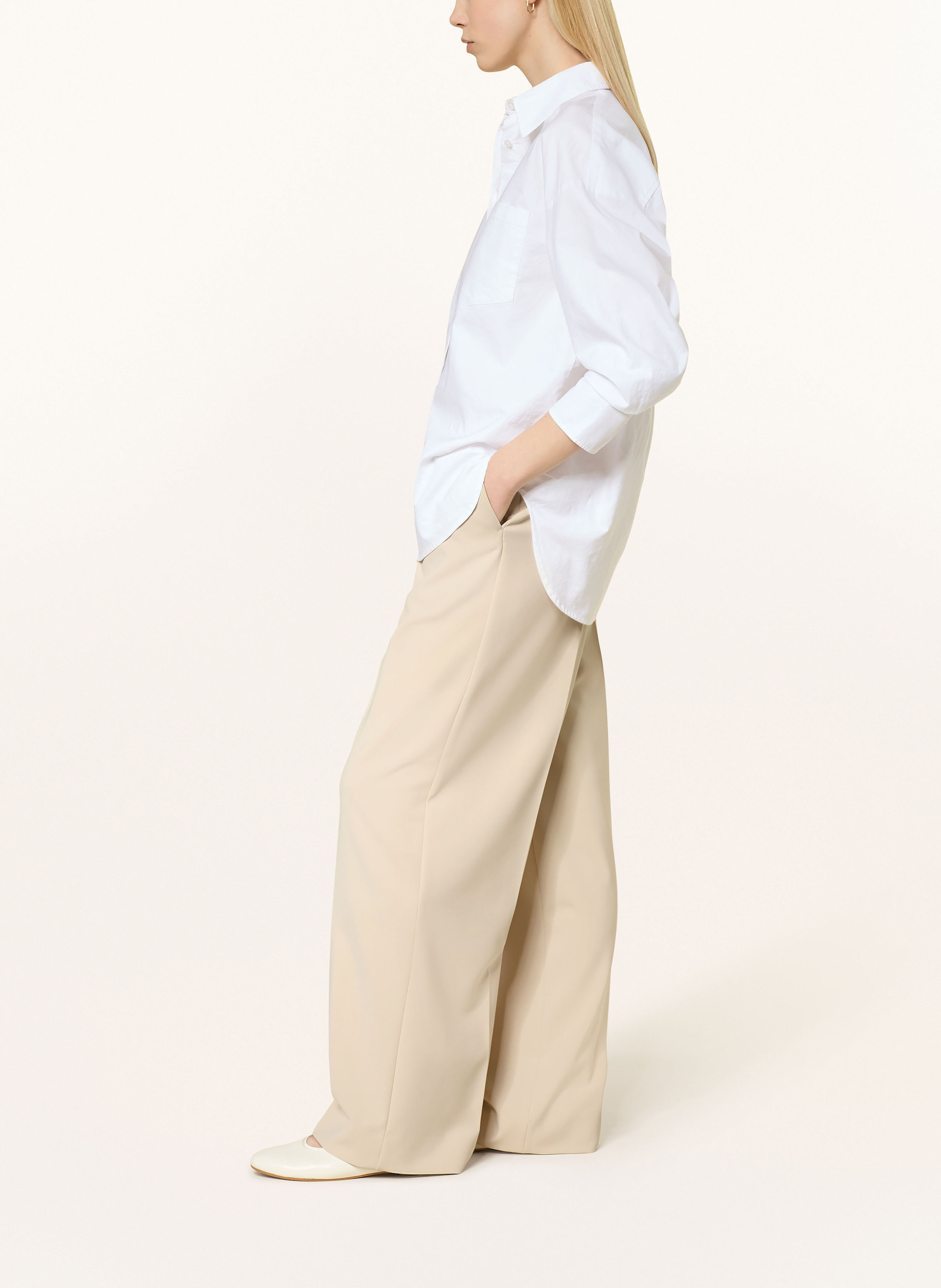 Thumbnail - Rossi Marlenehose Noa beige