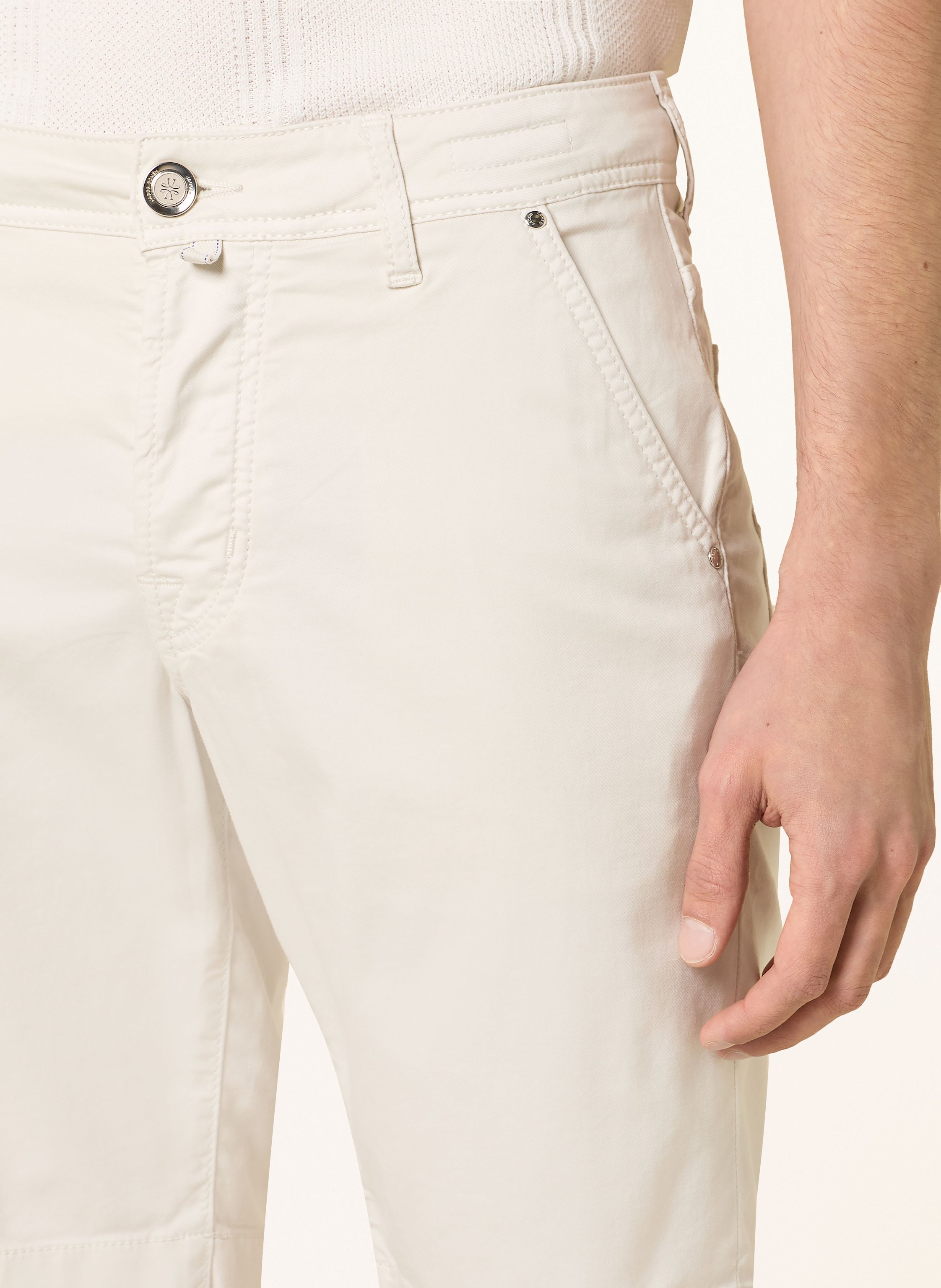 Thumbnail - Jacob Cohen Shorts Lou Slim Fit weiss
