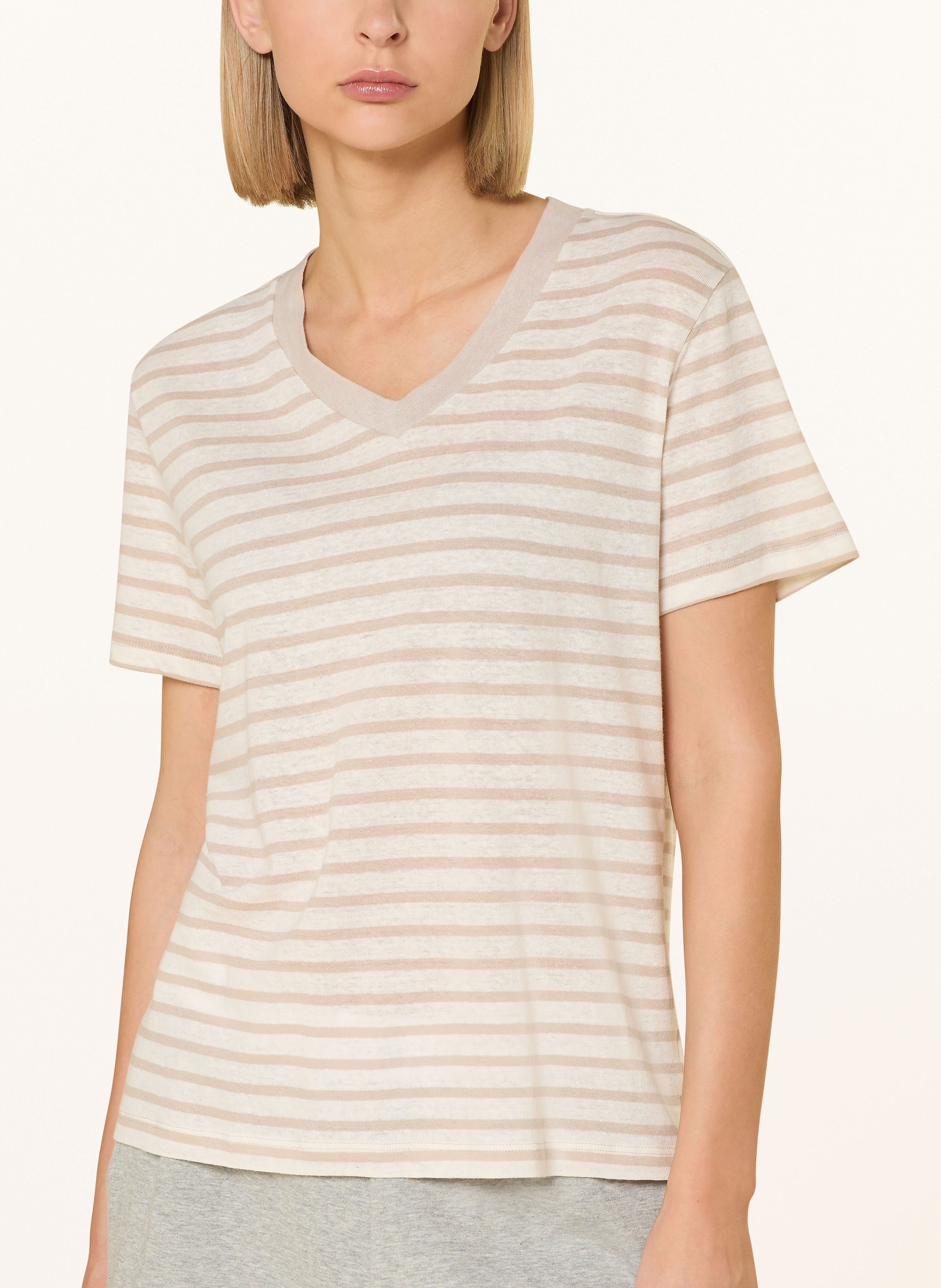 Thumbnail - Schiesser Lounge-Shirt Mix+Relax beige