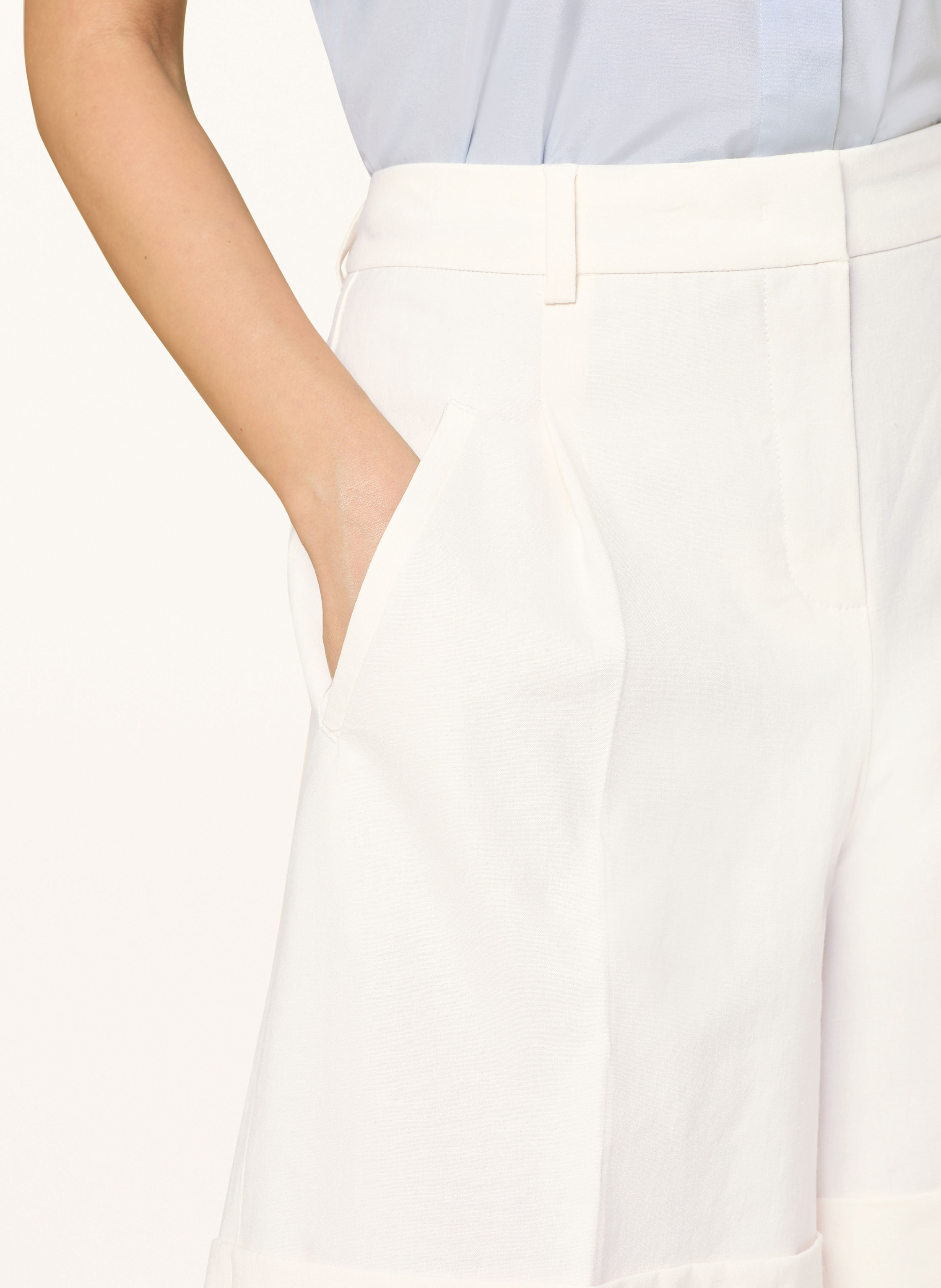 Thumbnail - Seductive Bermudas Sunny Mit Leinen beige