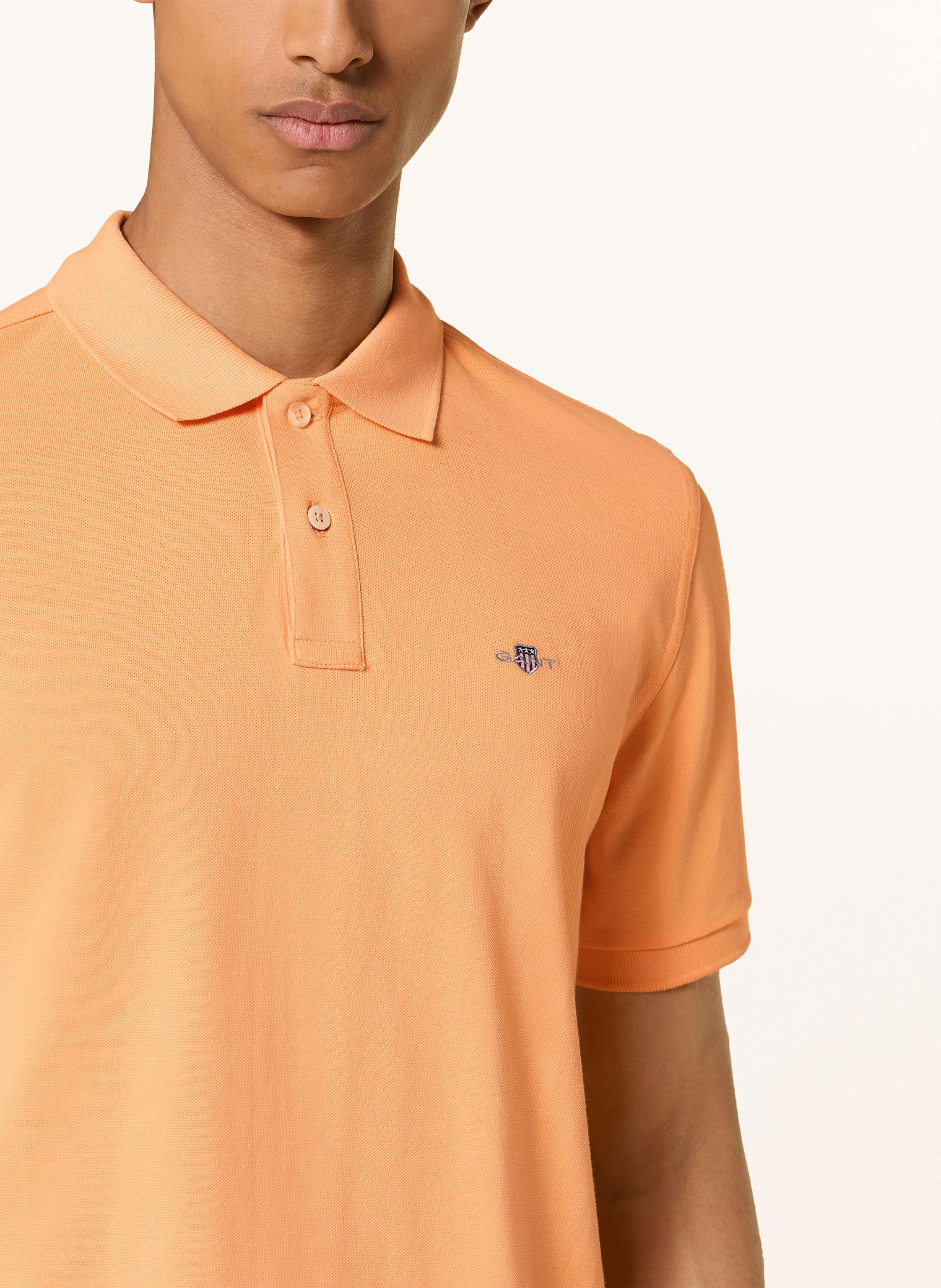Thumbnail - Gant Piqué-Poloshirt orange