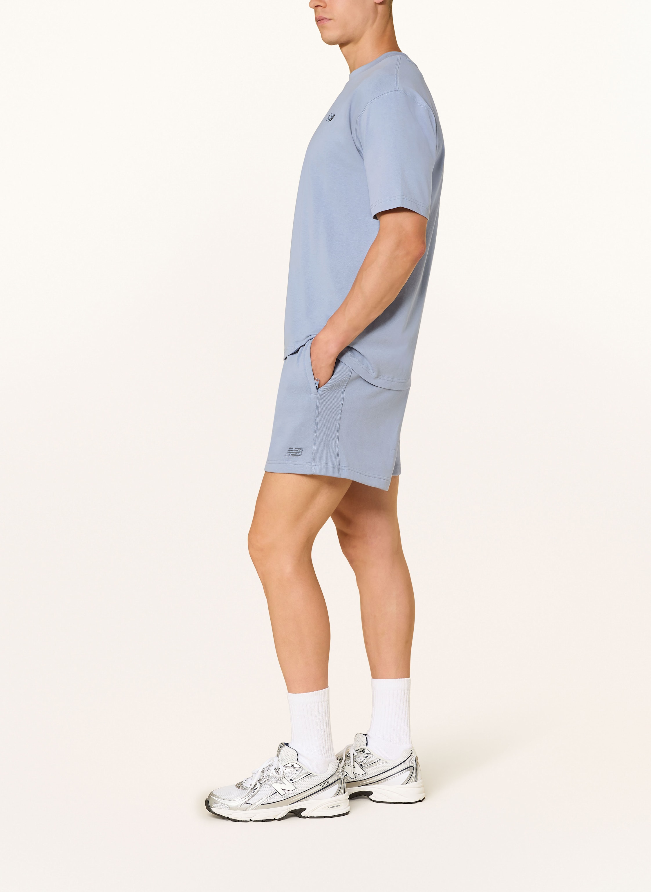 Thumbnail - New Balance Sweatshorts blau