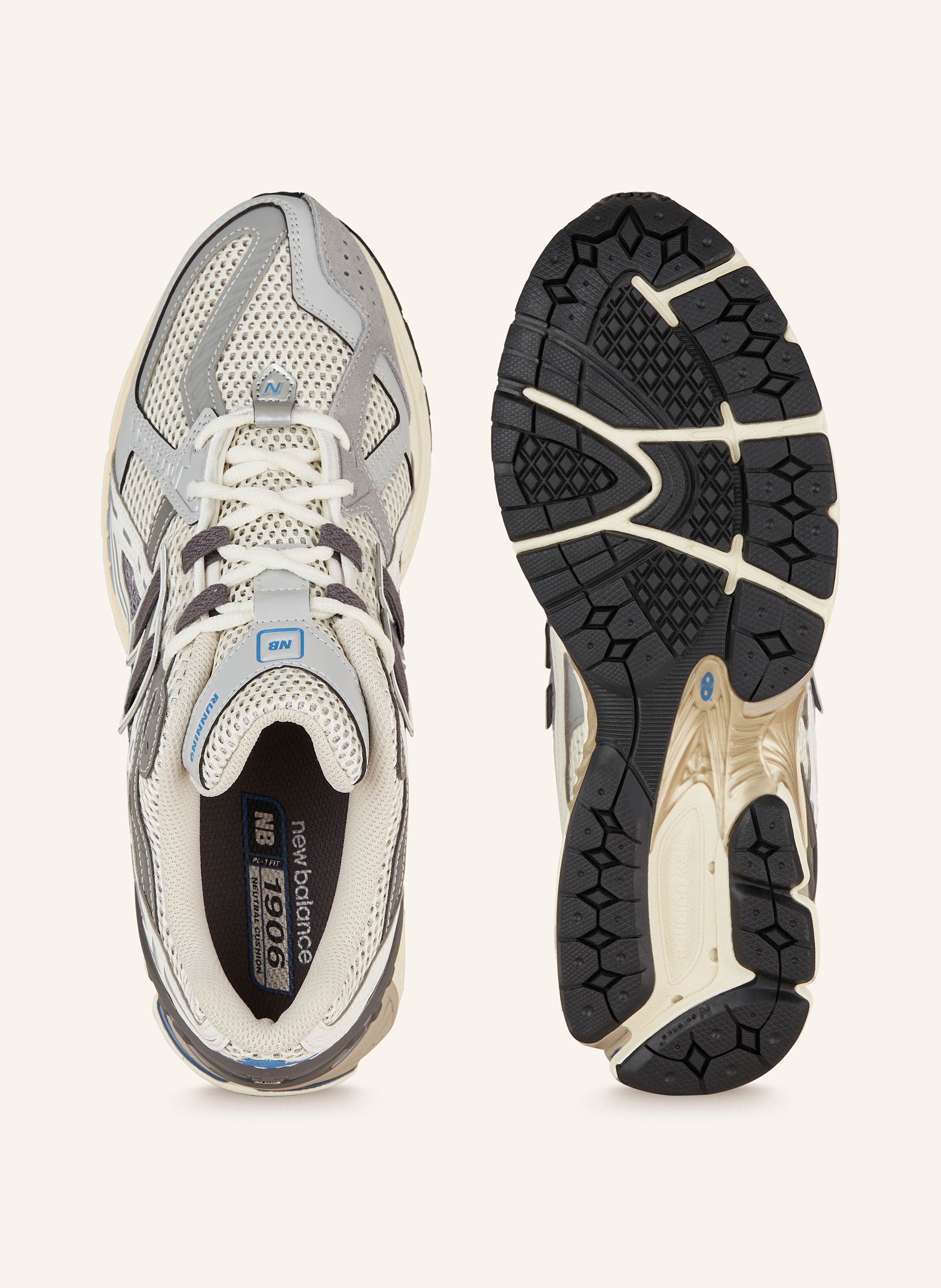 Thumbnail - New Balance Sneaker 1906 Utility grau