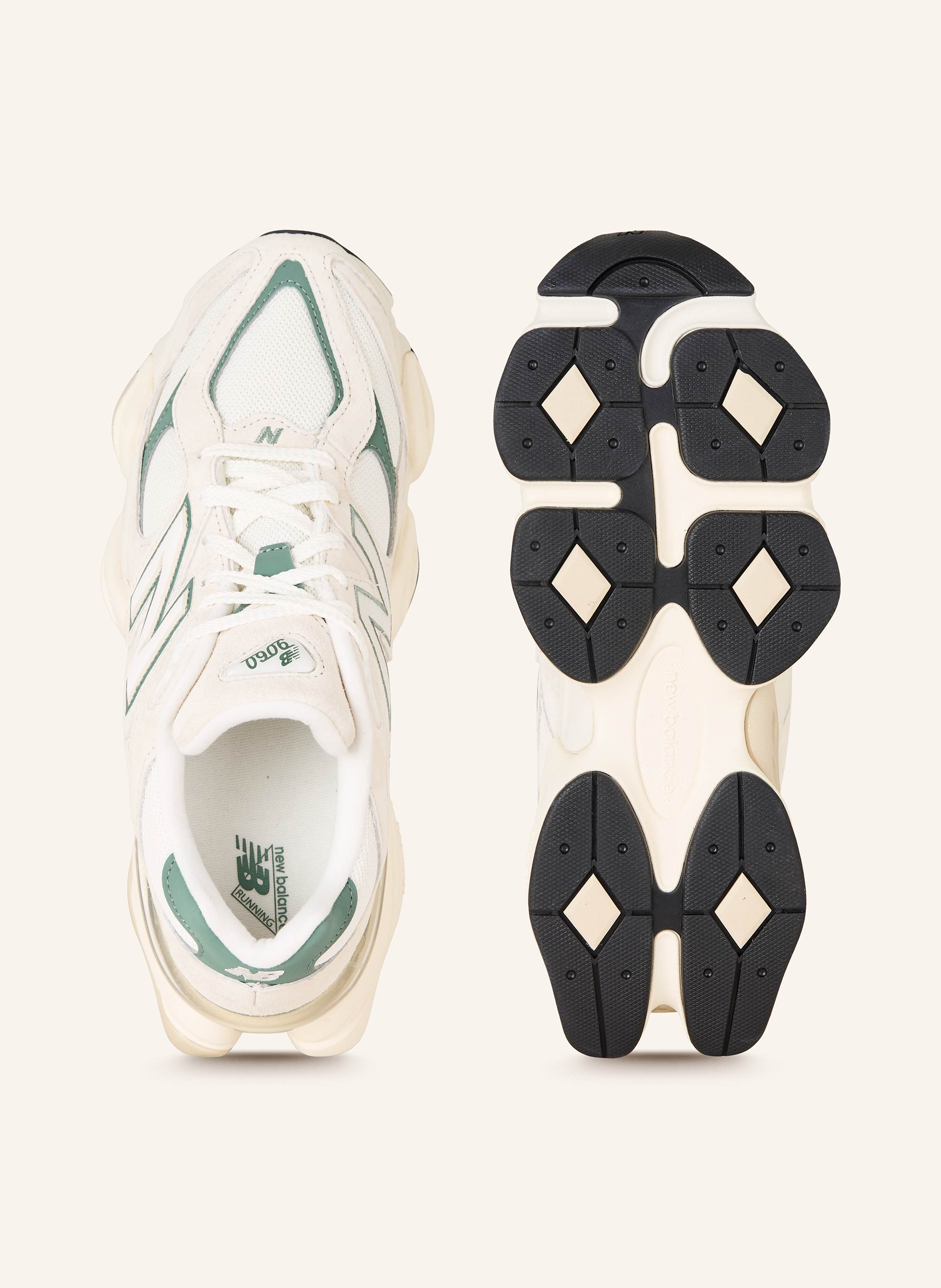 Thumbnail - New Balance Sneaker 9060 beige