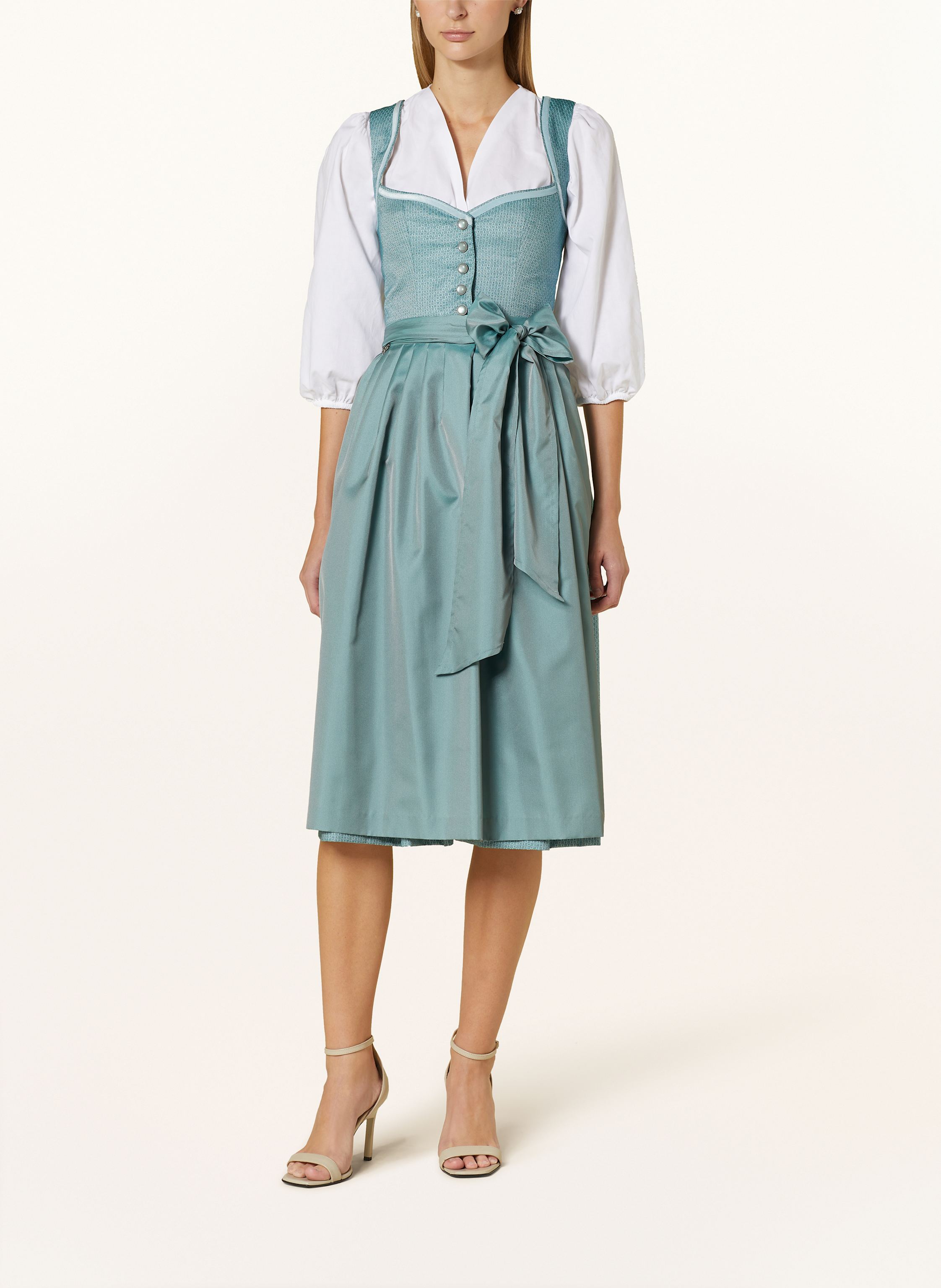Thumbnail - Cocovero Dirndlbluse Ida Mit 3/4-Arm weiss