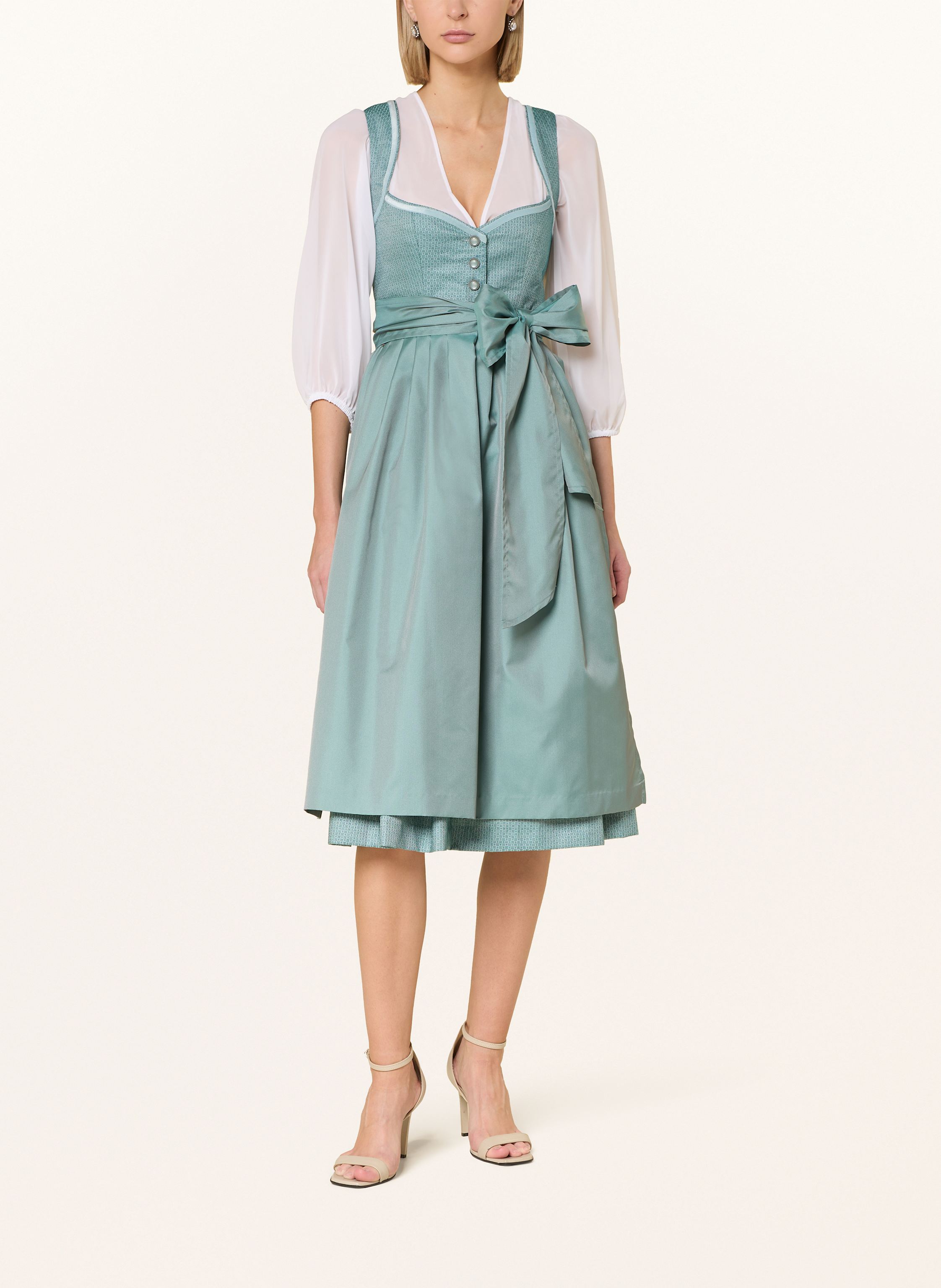 Thumbnail - Cocovero Dirndlbluse Ida Mit 3/4-Arm weiss