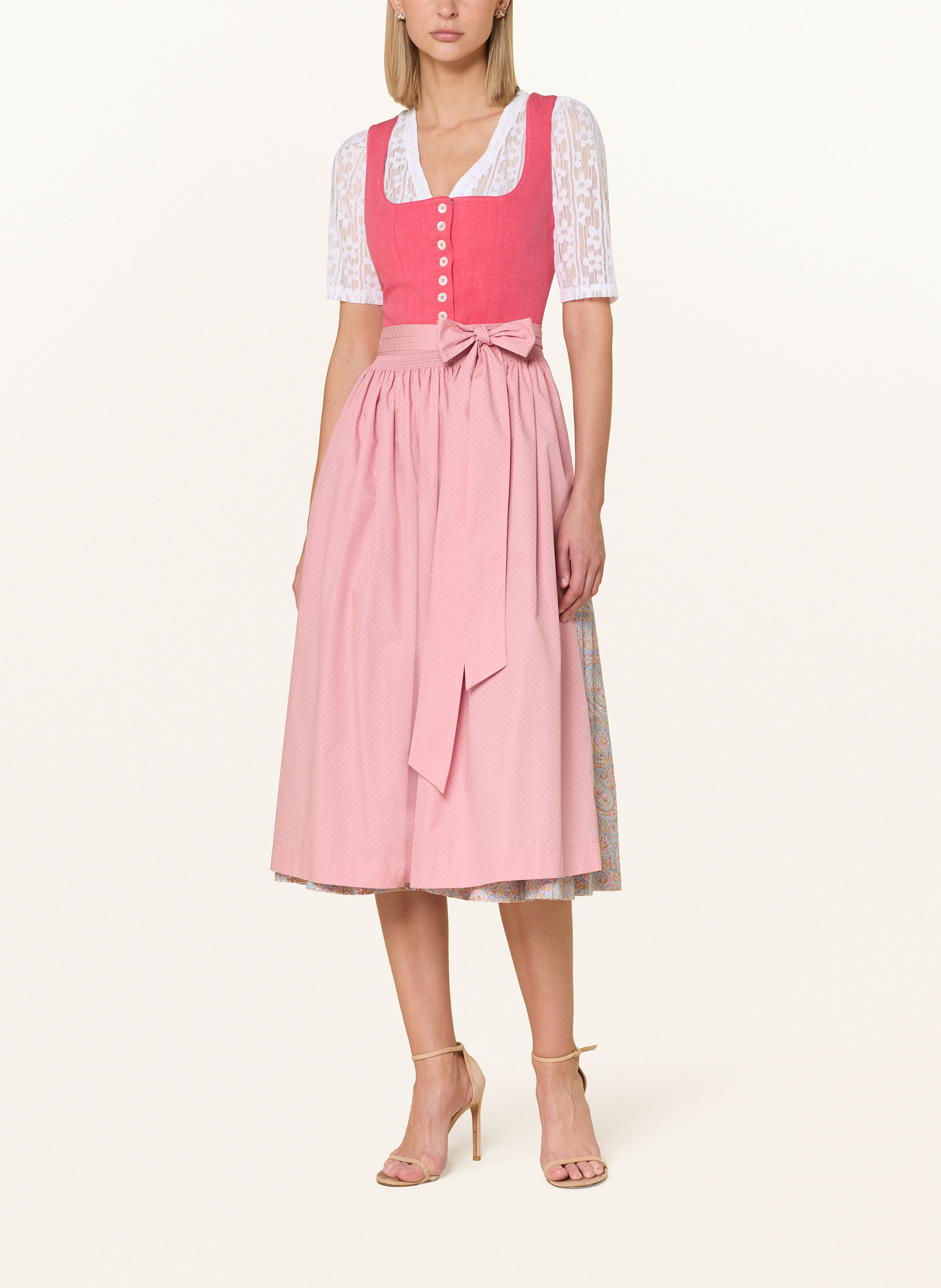 Thumbnail - Hammerschmid Dirndlbluse Anina Aus Spitze weiss