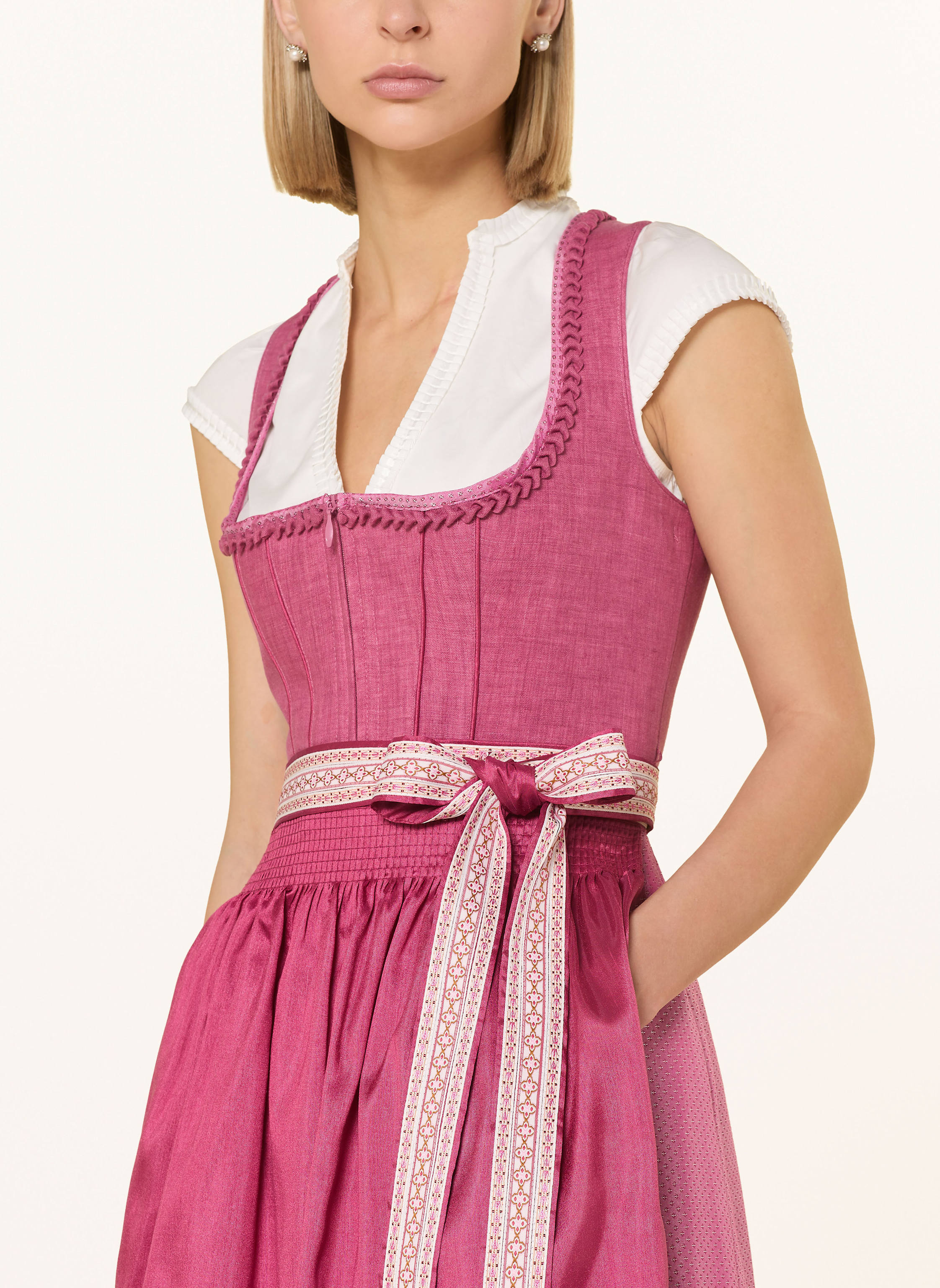 Thumbnail - Krüger Leinendirndl Vianne rot