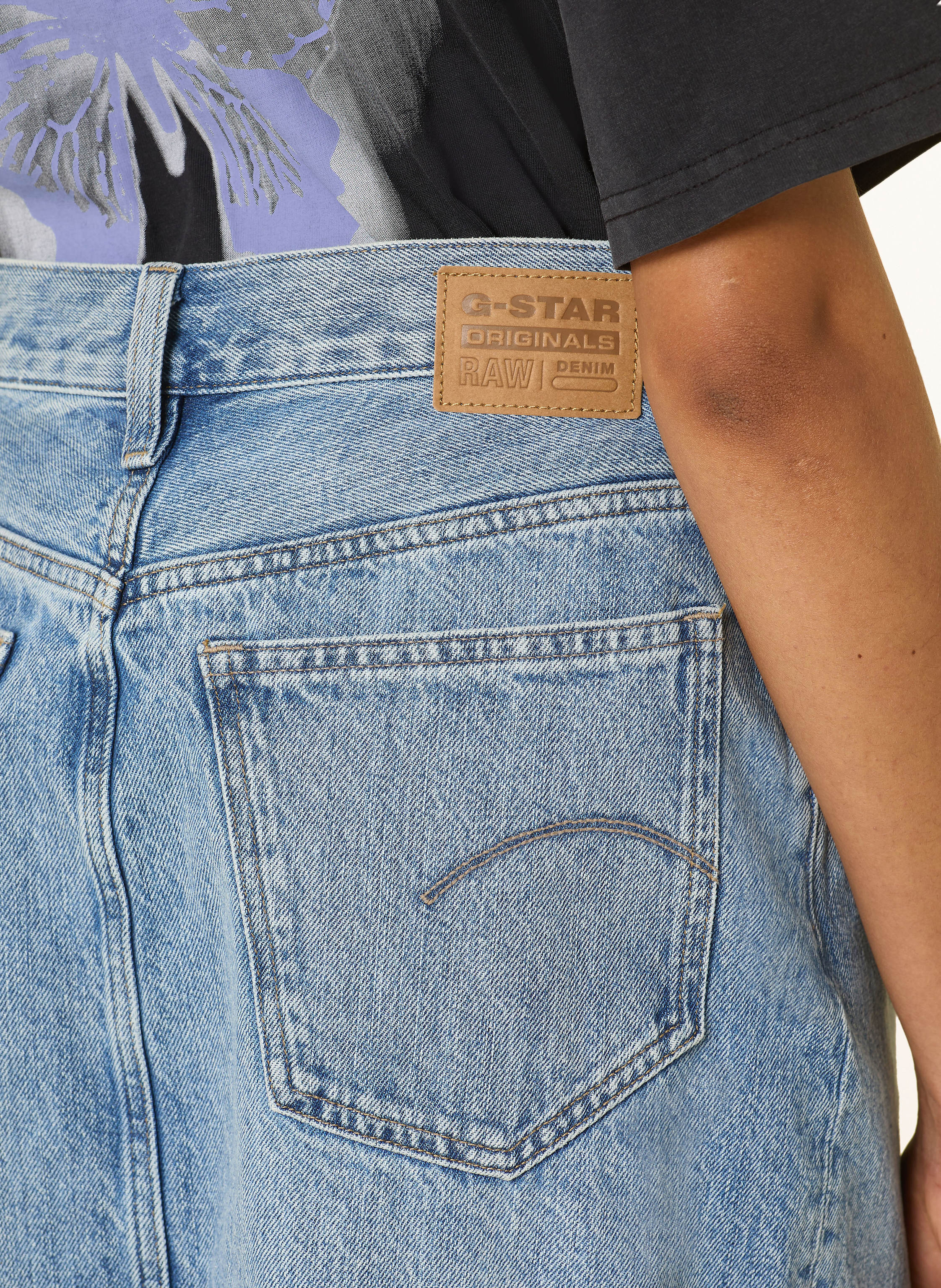 Thumbnail - G-Star Jeansrock Viktoria blau