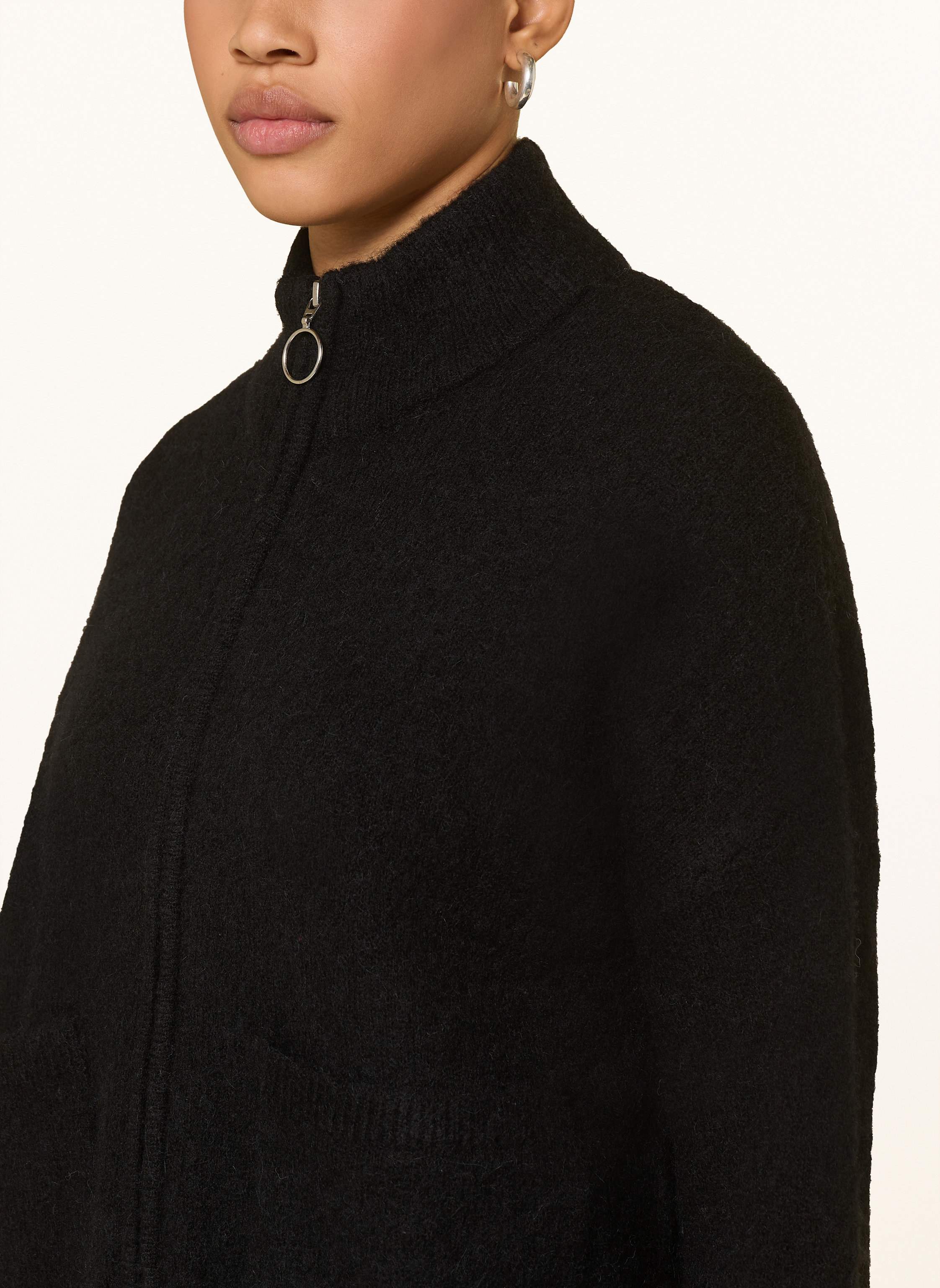 Thumbnail - Selected Femme Strickjacke Mit Alpaka schwarz