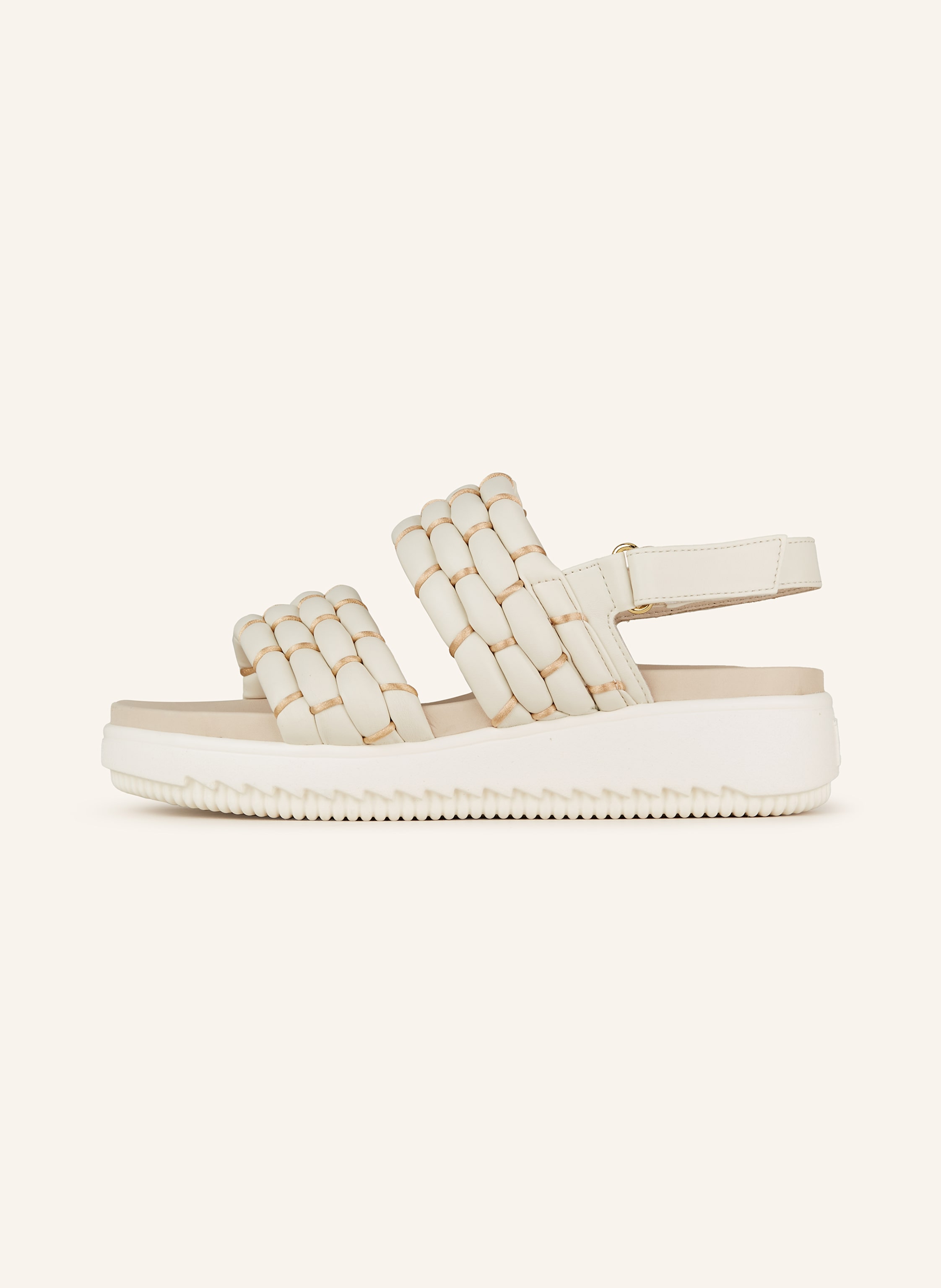 Thumbnail - Paul Green Plateau-Sandalen weiss