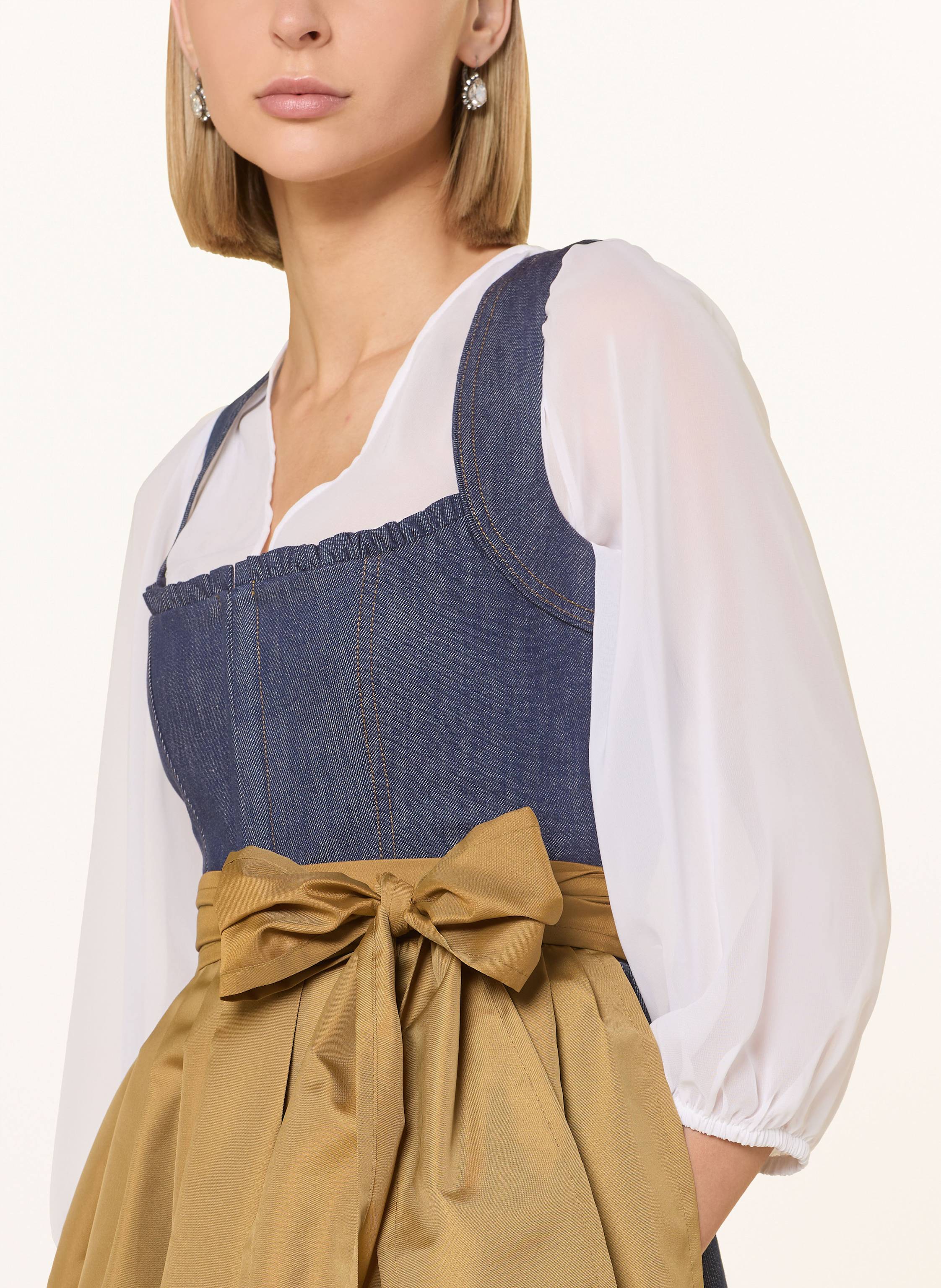 Thumbnail - Cocovero Jeansdirndl Hermine blau