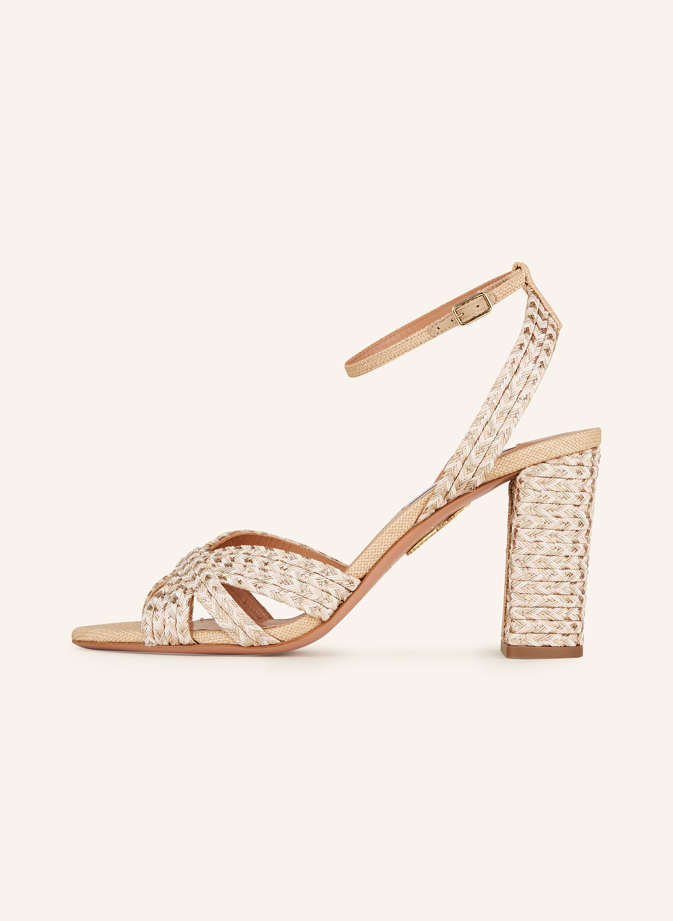 Thumbnail - Aquazzura Sandaletten beige