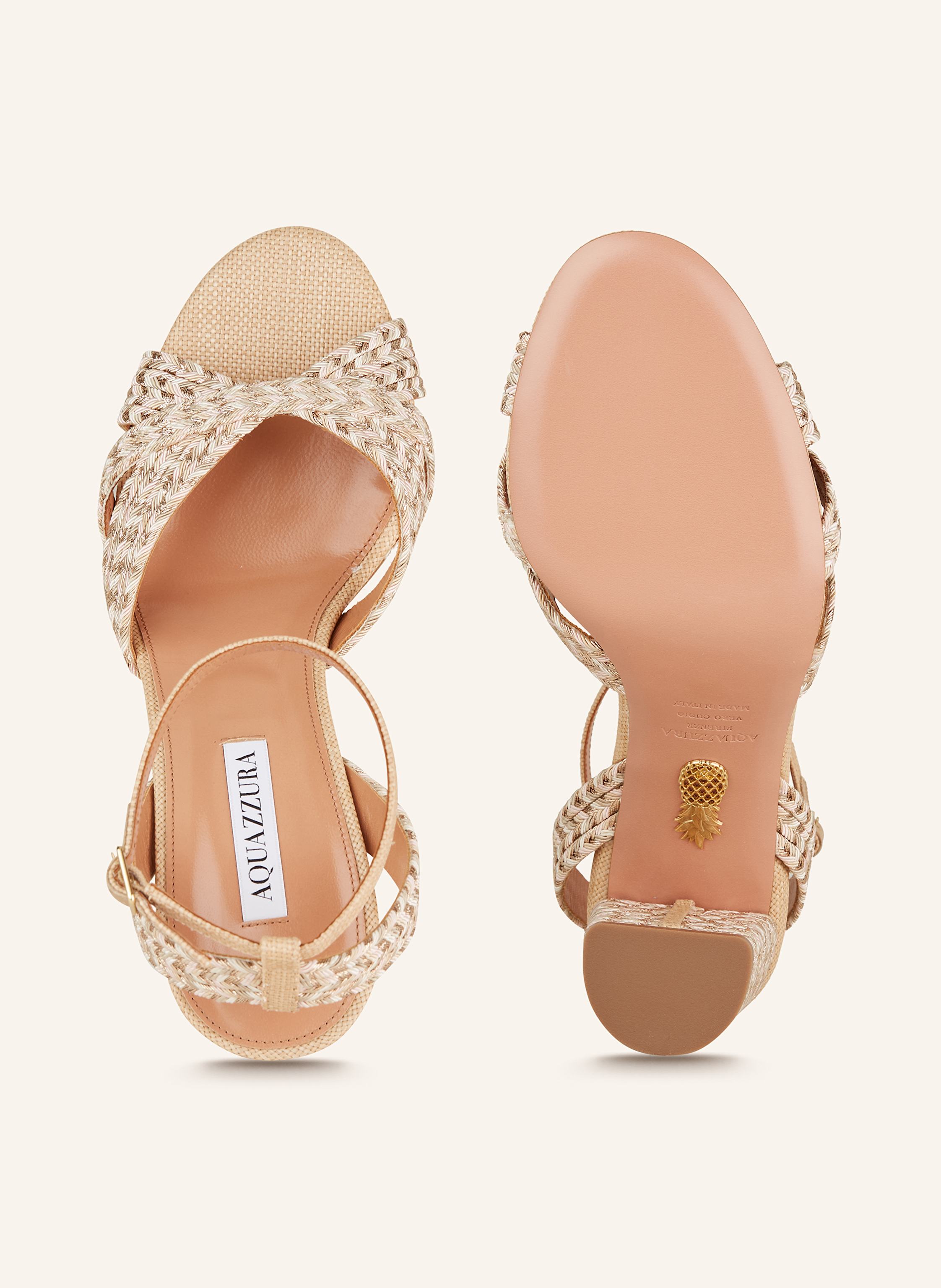 Thumbnail - Aquazzura Sandaletten beige