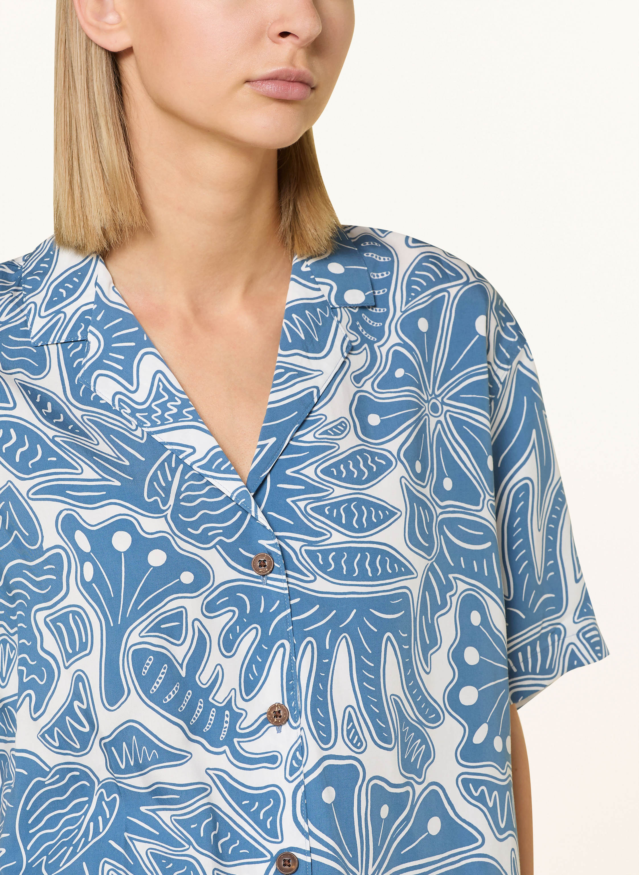 Thumbnail - Patagonia Outdoor-Bluse Tidal Threads blau