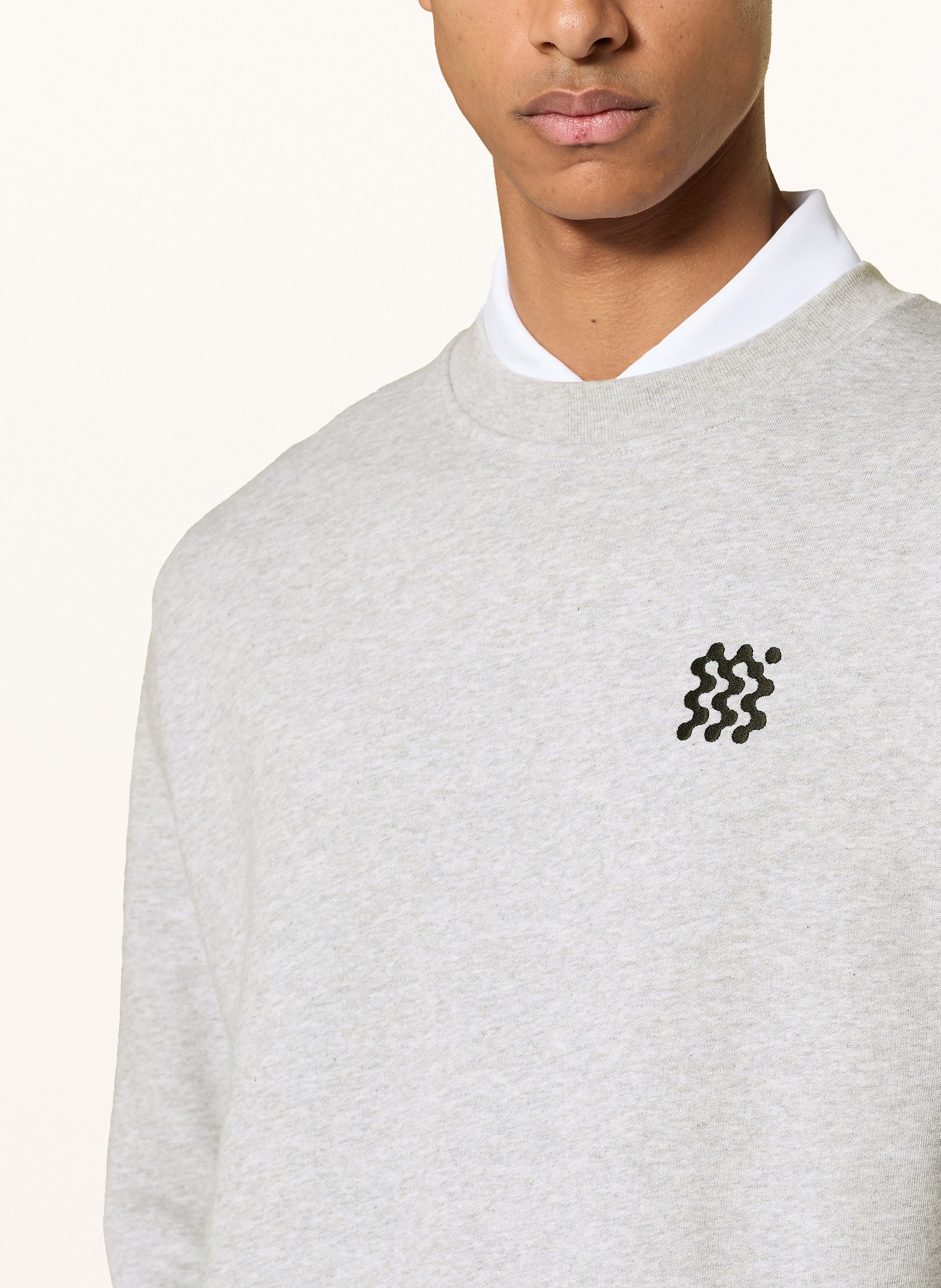 Thumbnail - Manors Sweatshirt Course grau