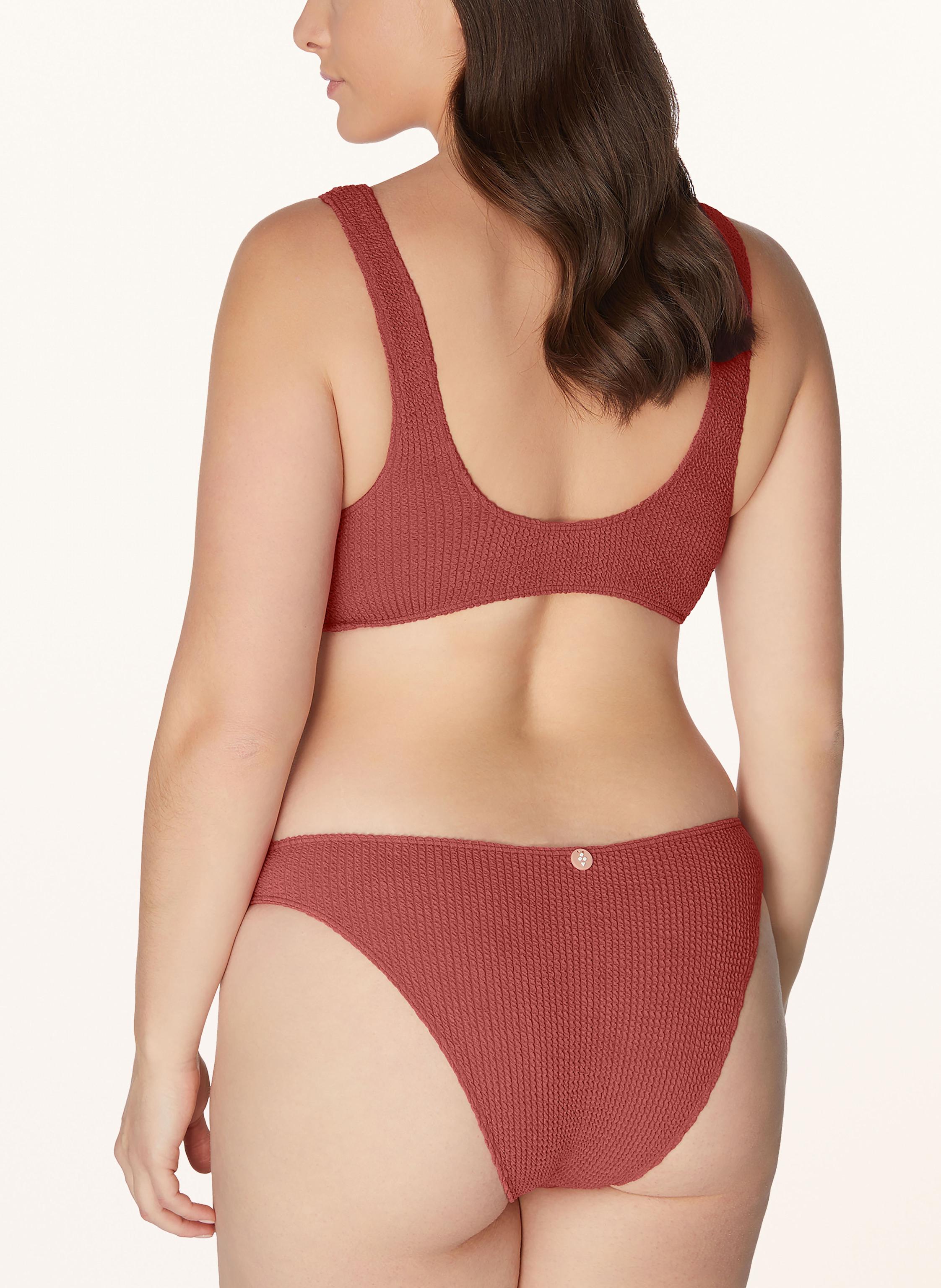 Thumbnail - Sorbet Island Bralette-Bikini Aqua rot