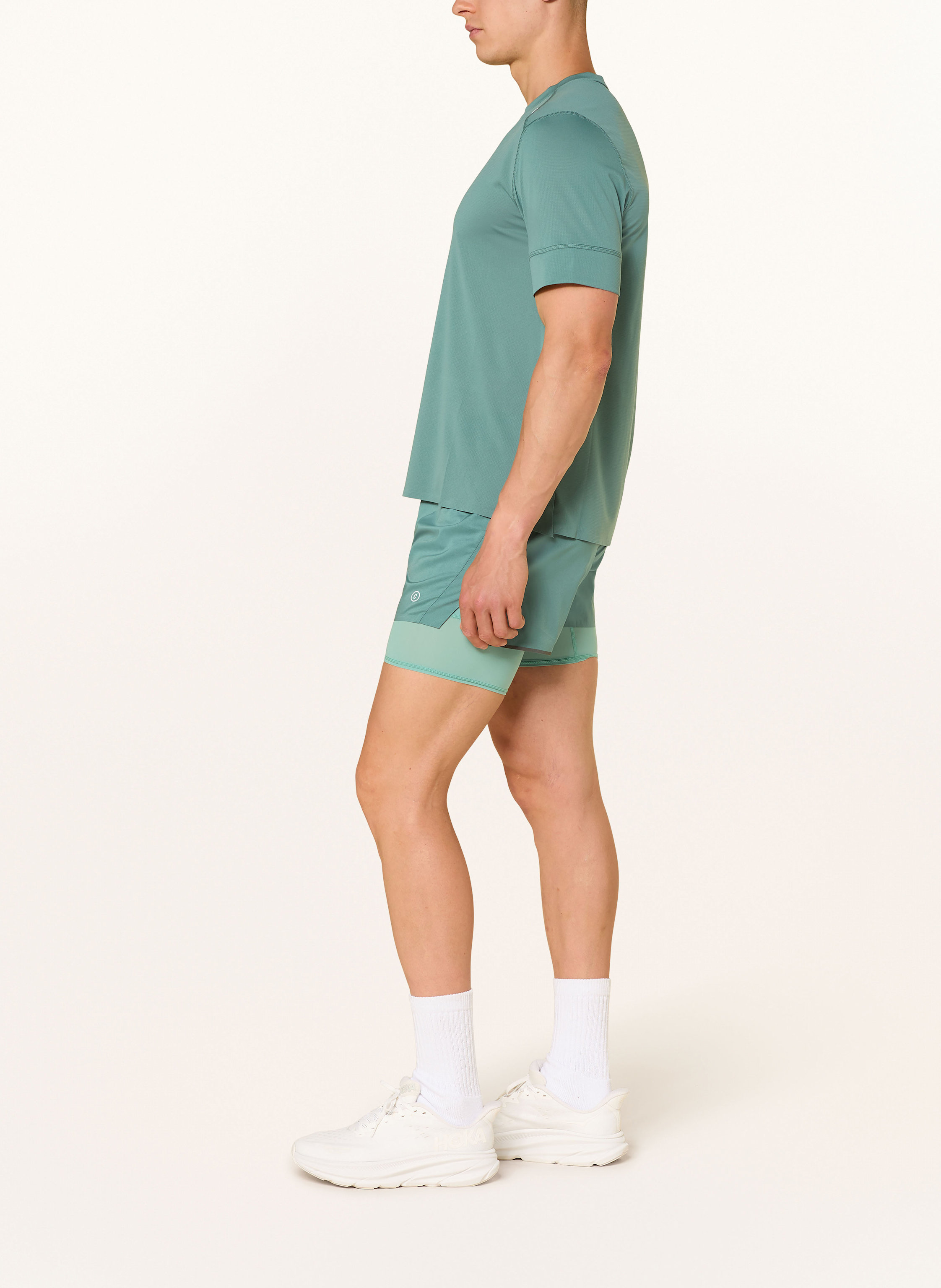 Thumbnail - Ciele Athletics 2-In-1 Laufshorts Dlyshort gruen