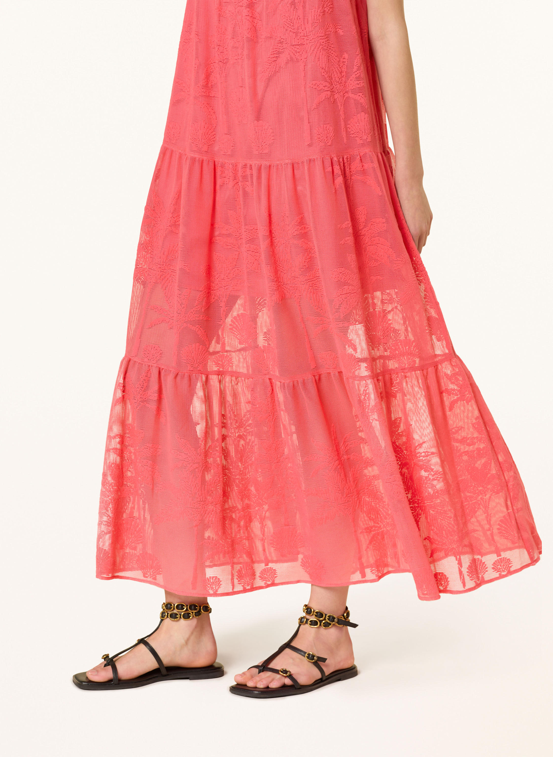 Thumbnail - Watercult Strandkleid Euphoric Bloomwave Aus Spitze orange