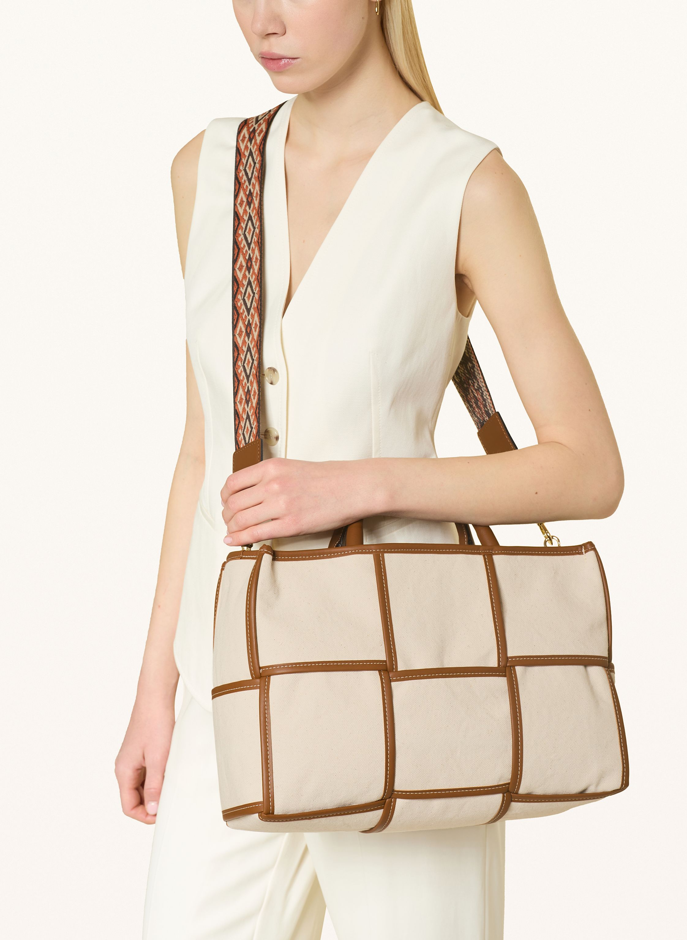 Thumbnail - Viamailbag Shopper Melissa beige