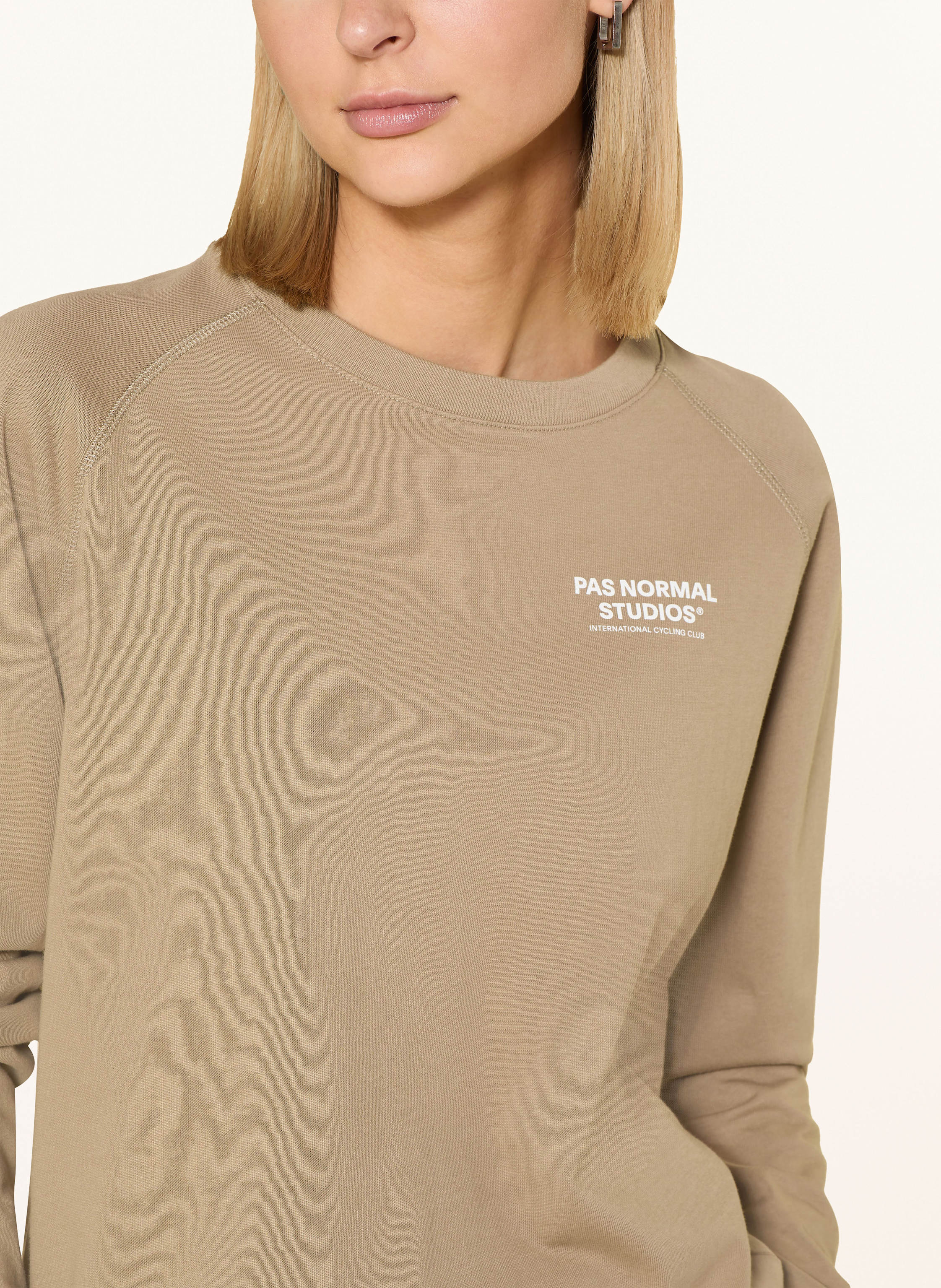 Thumbnail - Pas Normal Studios Sweatshirt Off Race beige