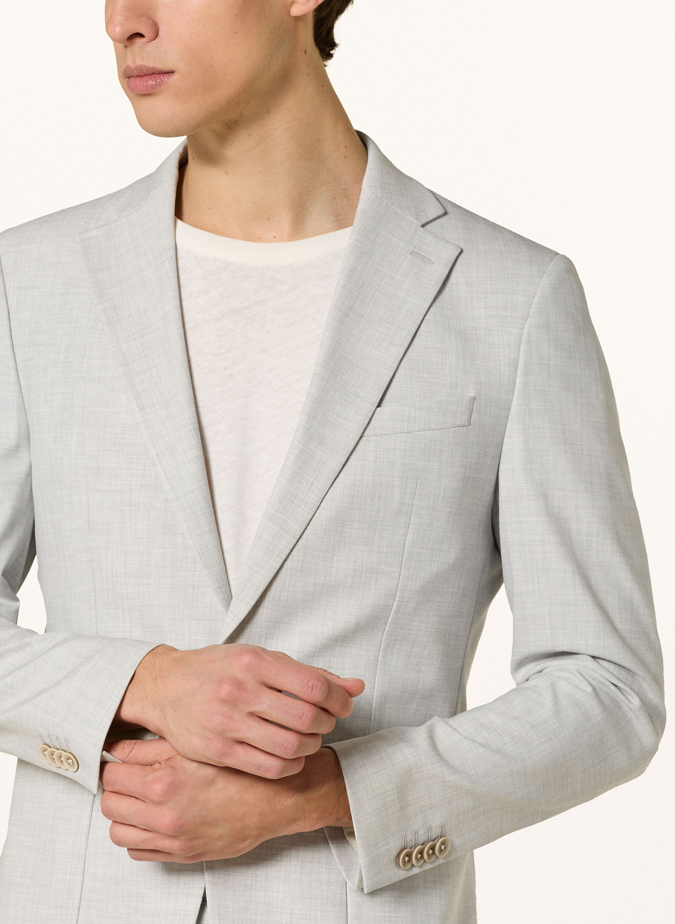 Thumbnail - Paul Anzugsakko Slim Fit grau