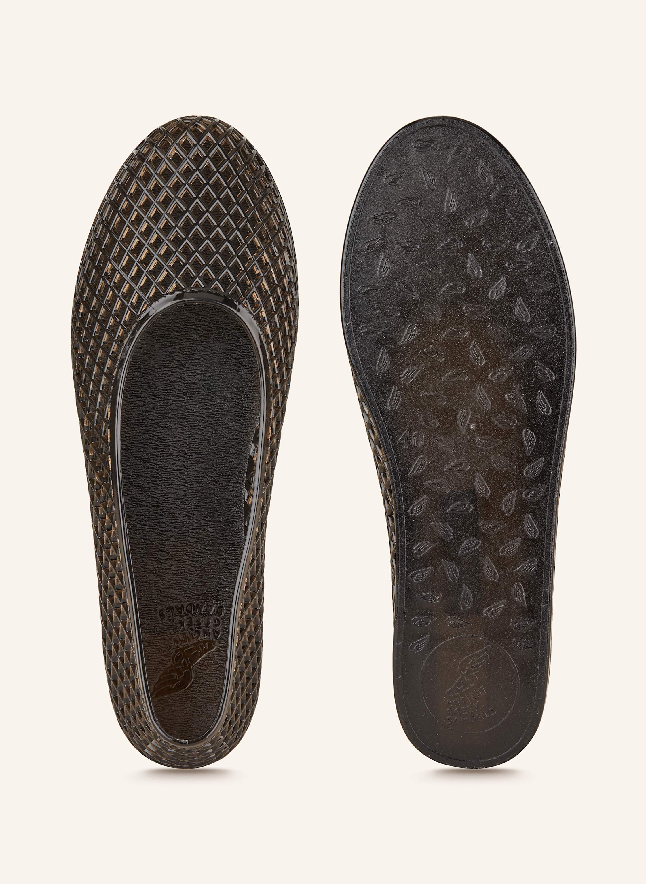 Thumbnail - Ancient Greek Sandals Ballerinas Iro Jelly schwarz