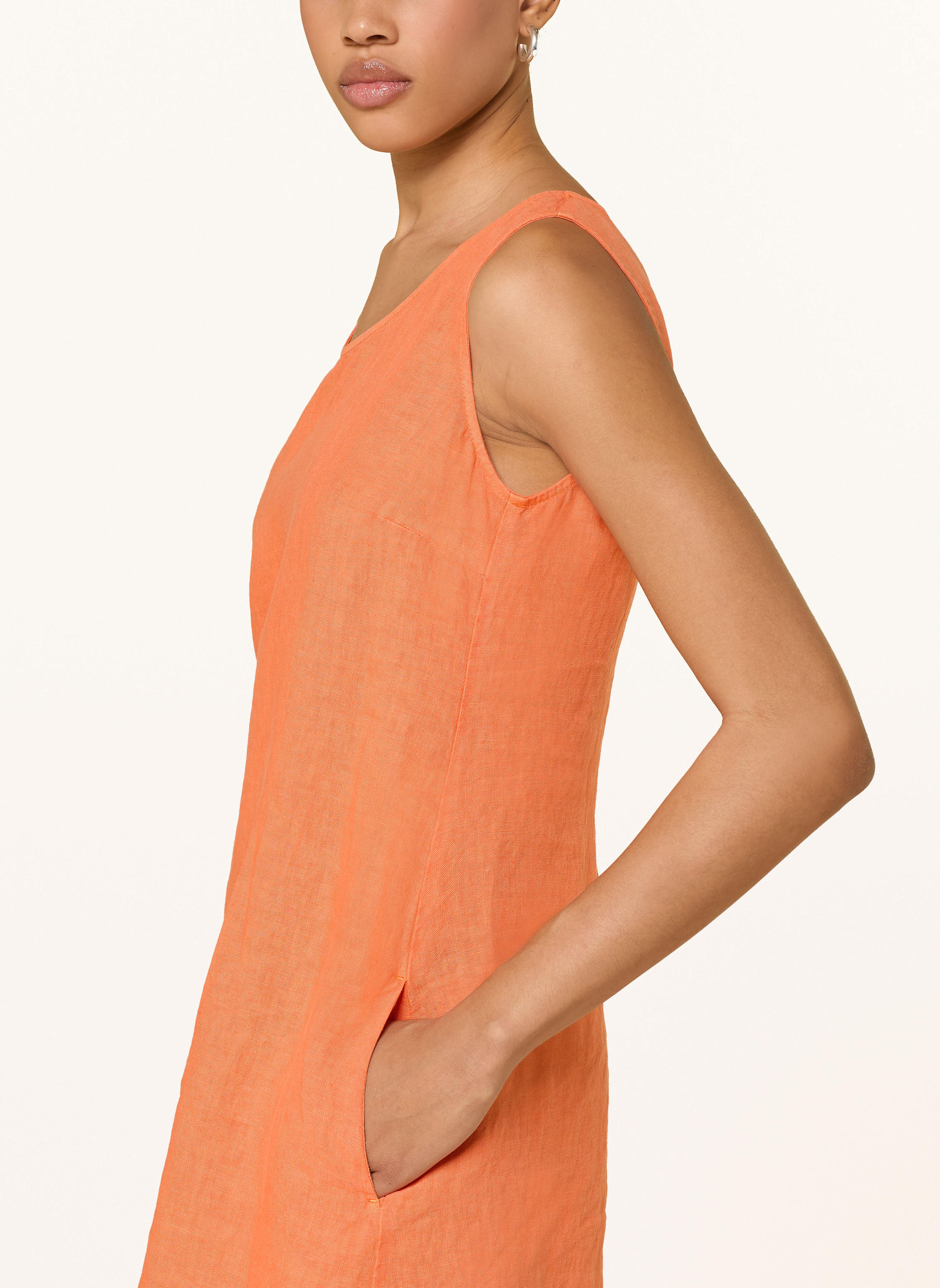 Thumbnail - Backstage Leinenkleid orange