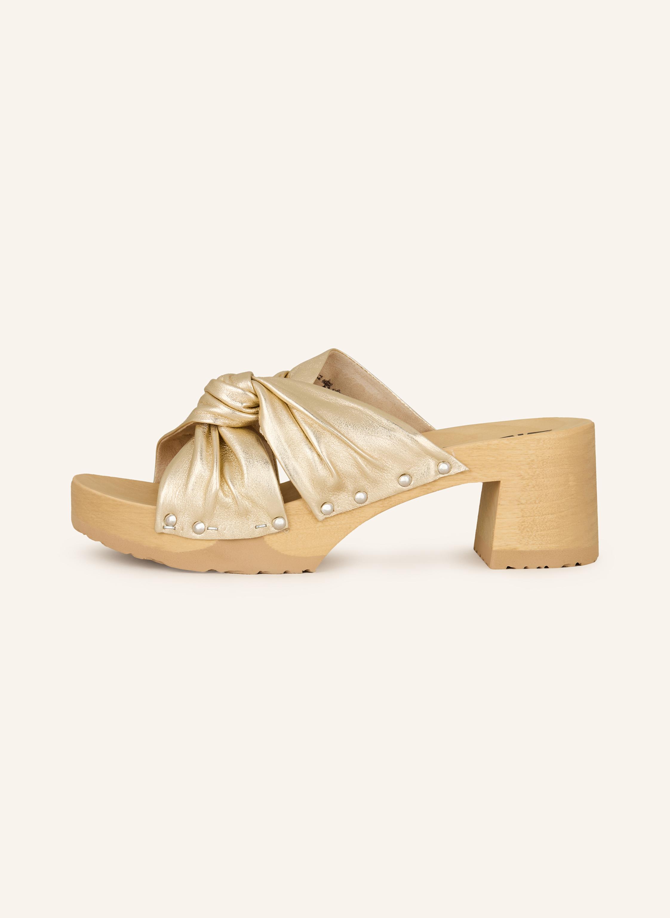 Thumbnail - Softclox Clogs Hortensia gold