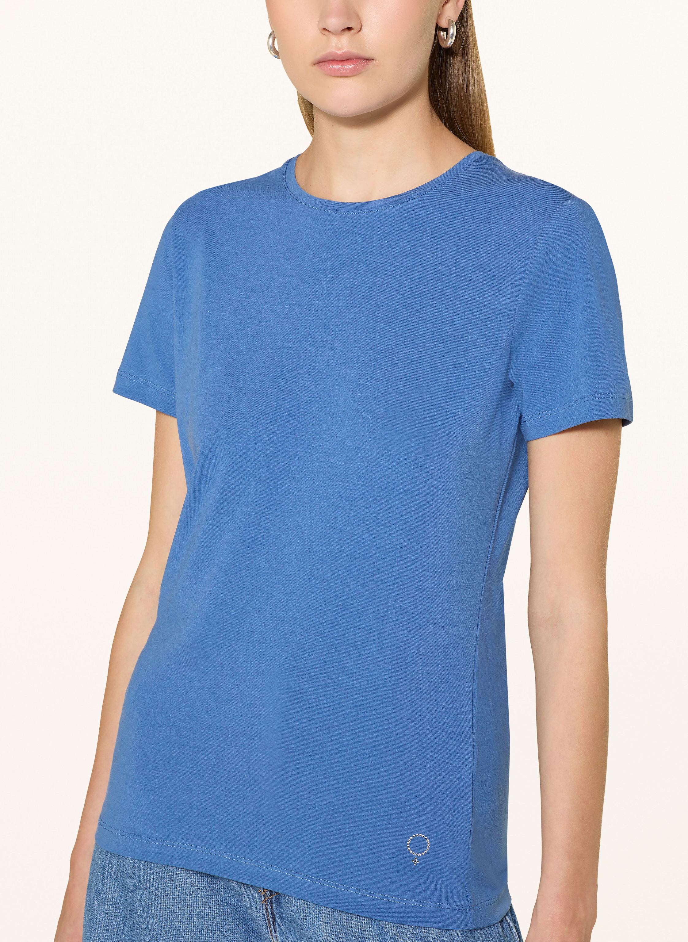 Thumbnail - Boviva T-Shirt Mit Schmucksteinen blau