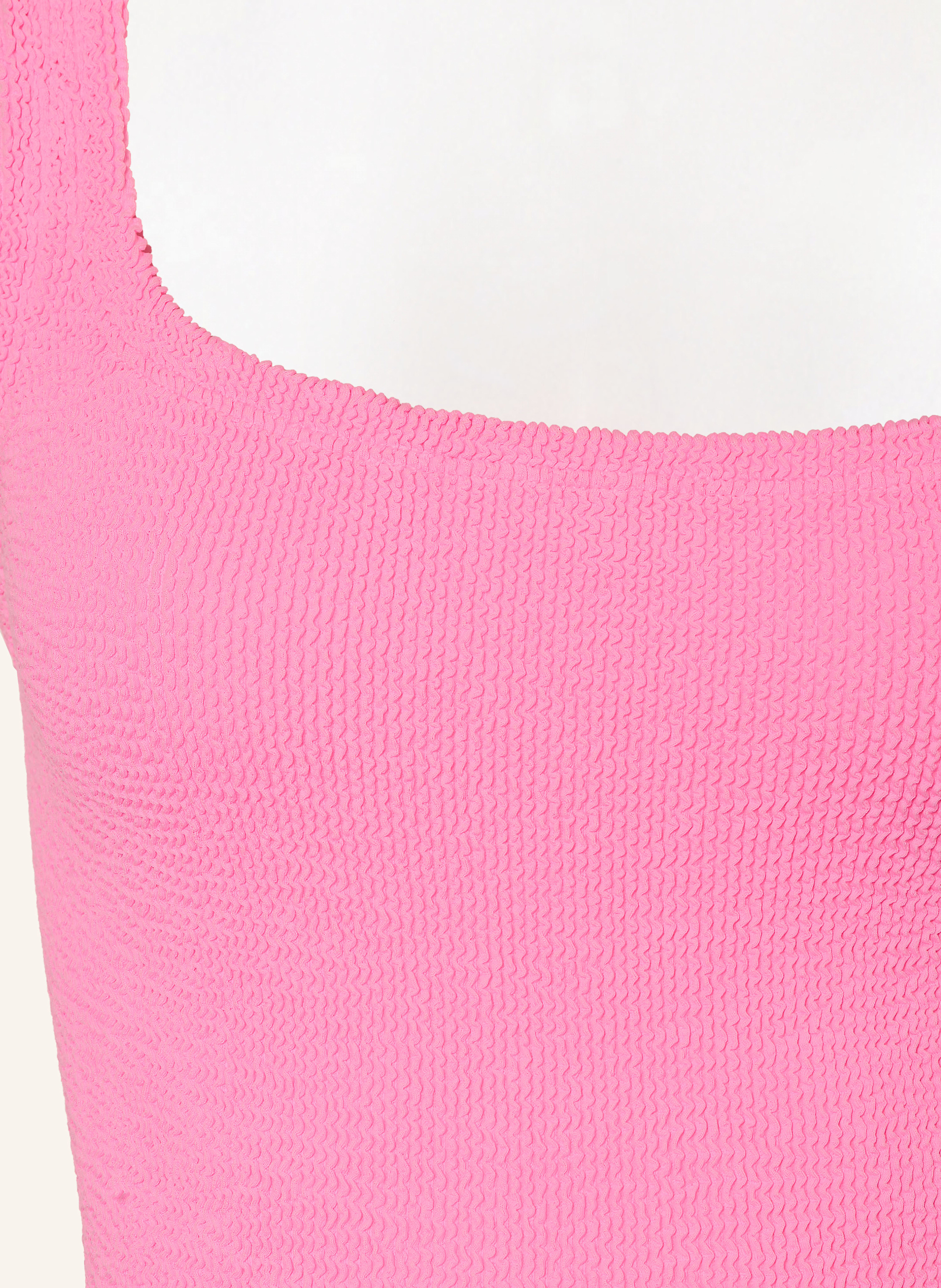 Thumbnail - Hunza G Badeanzug Square Neck pink