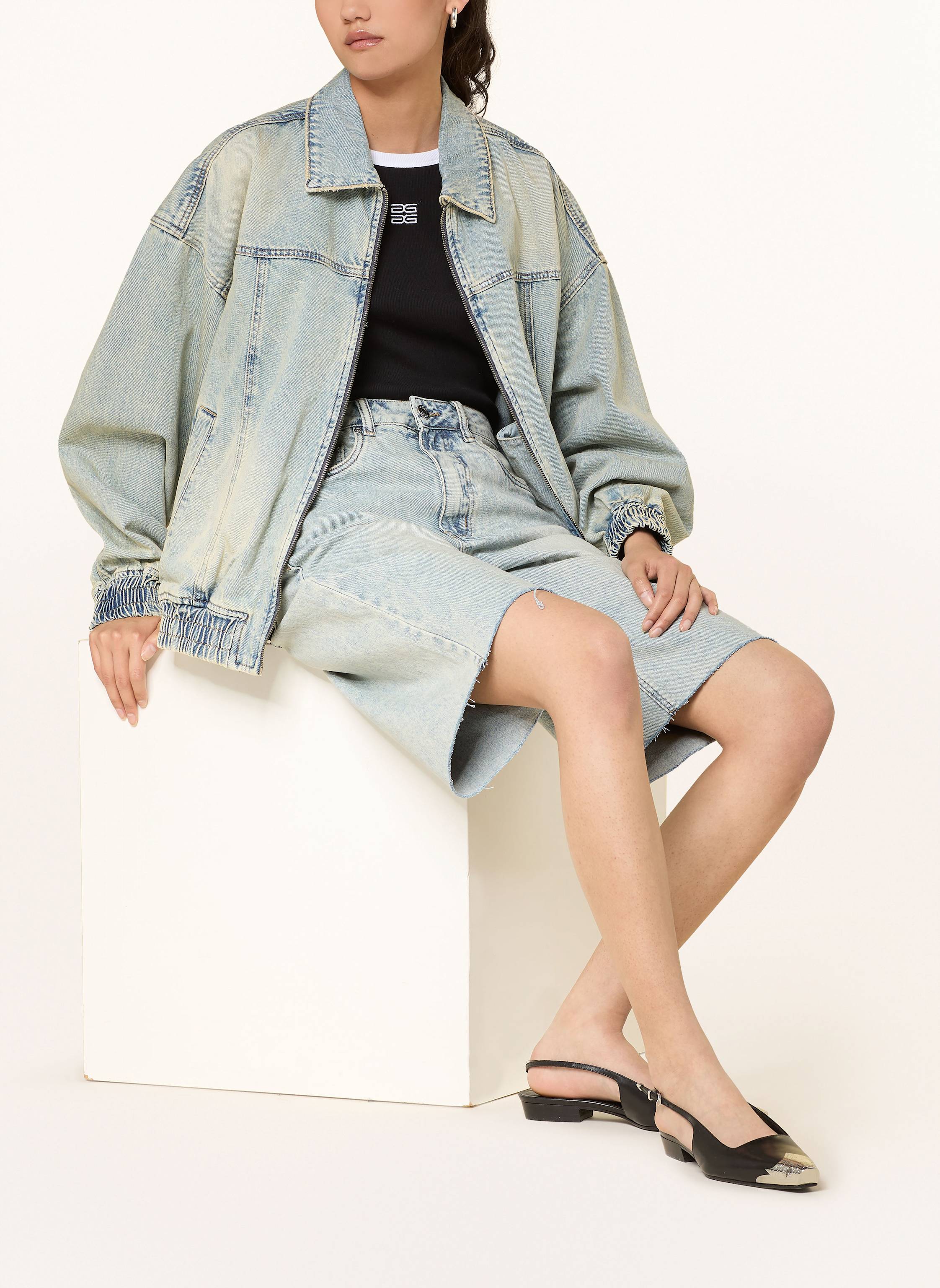 Thumbnail - Gestuz Jeansjacke Gzasher blau