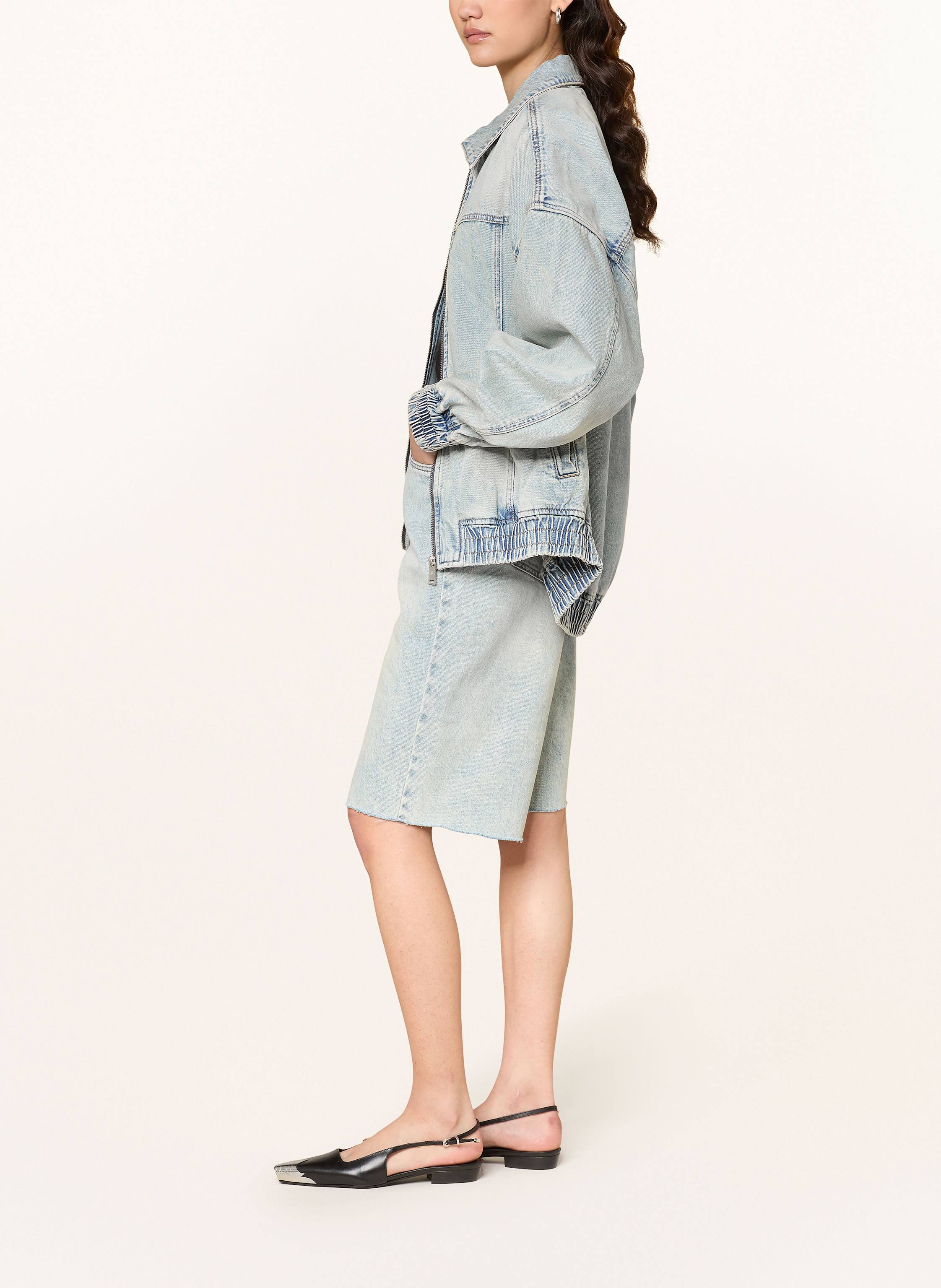 Thumbnail - Gestuz Jeans-Bermudas Gzasher blau