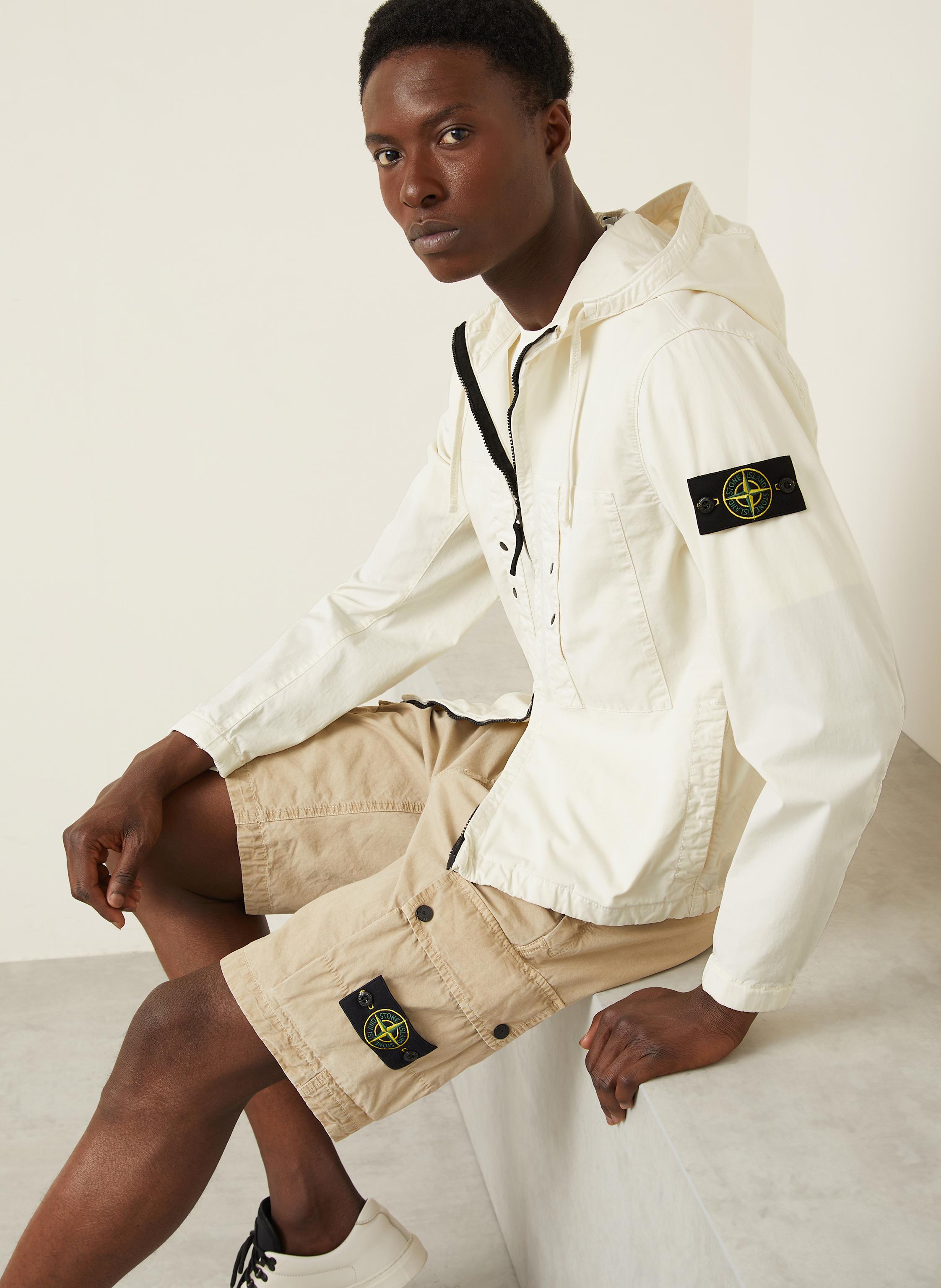 Thumbnail - Stone Island Jacke weiss