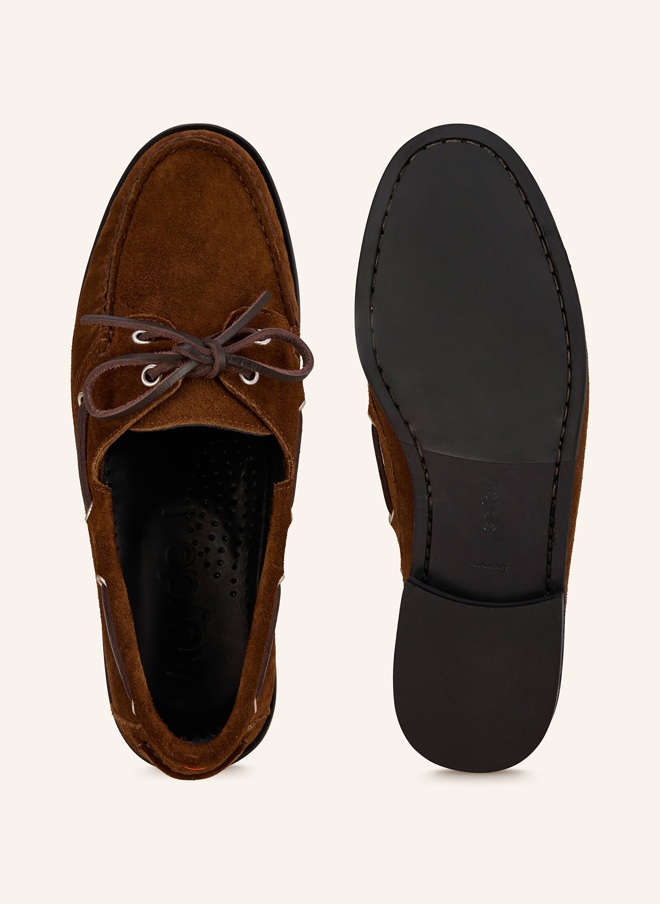 Thumbnail - Aeyde Bootsschuhe Harris braun