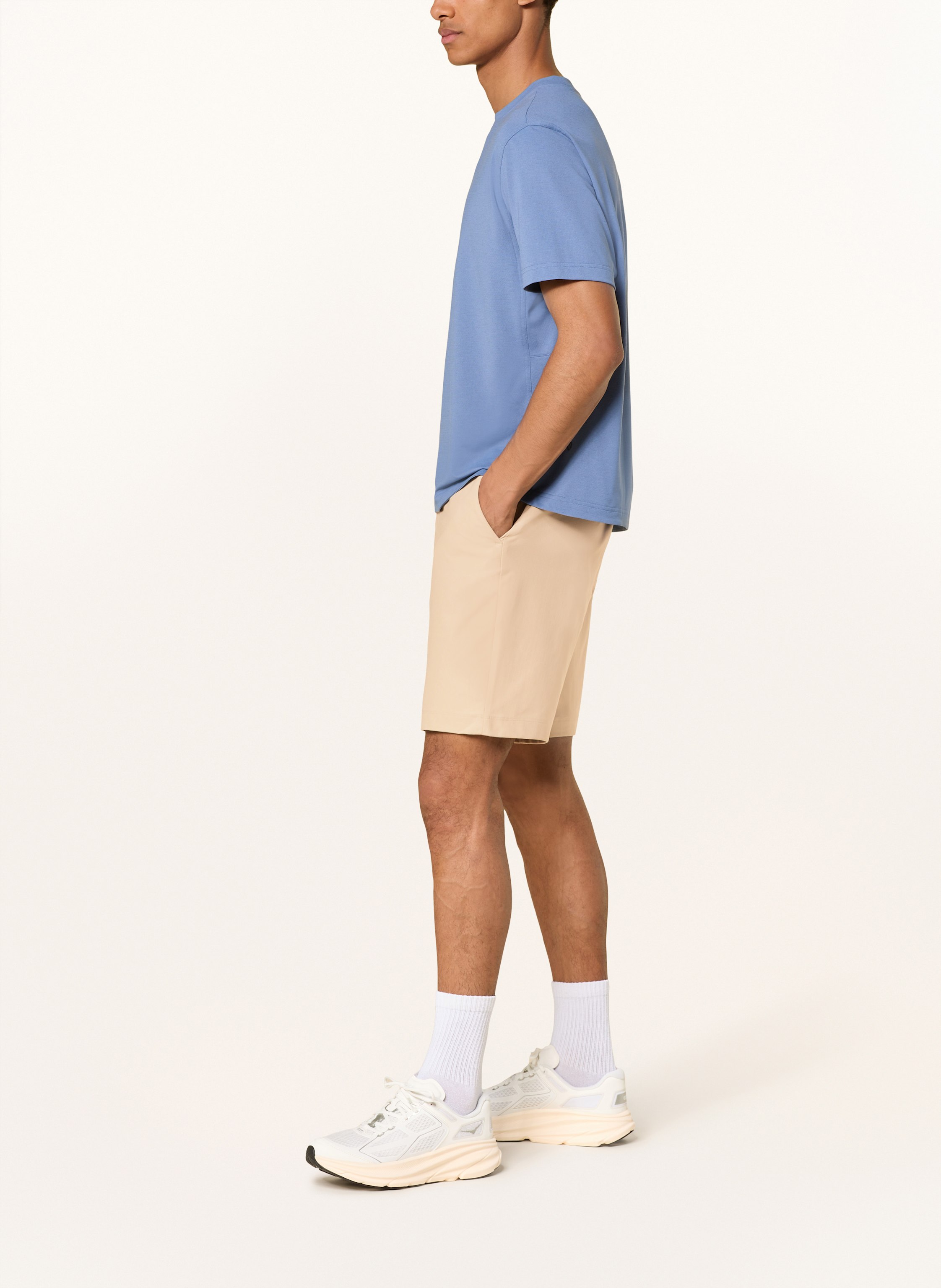 Thumbnail - Lululemon Trainigsshorts Abc 9in braun