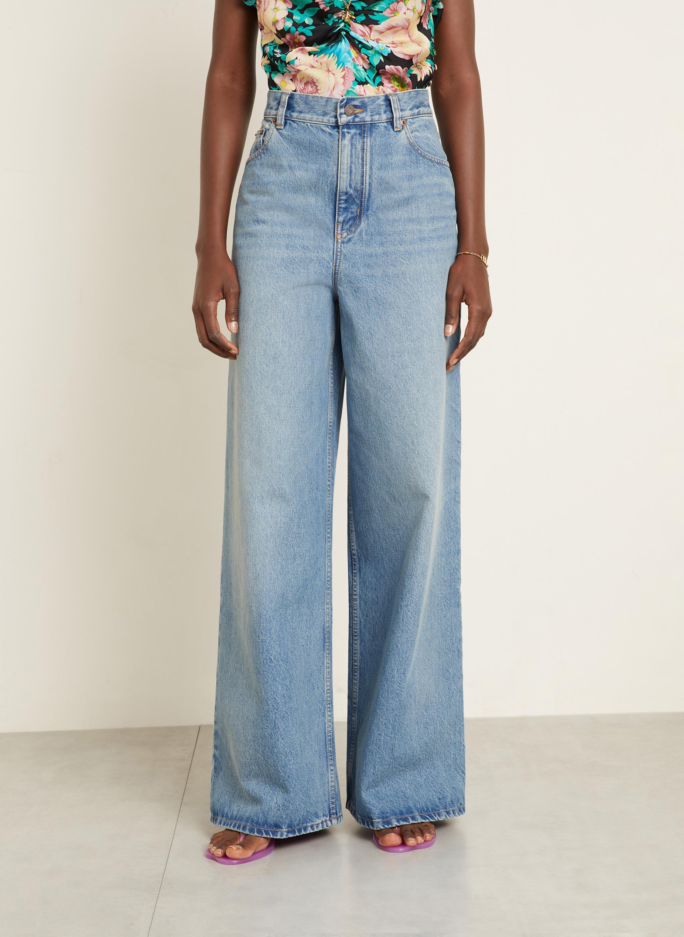 Thumbnail - Chloé Flared Jeans blau