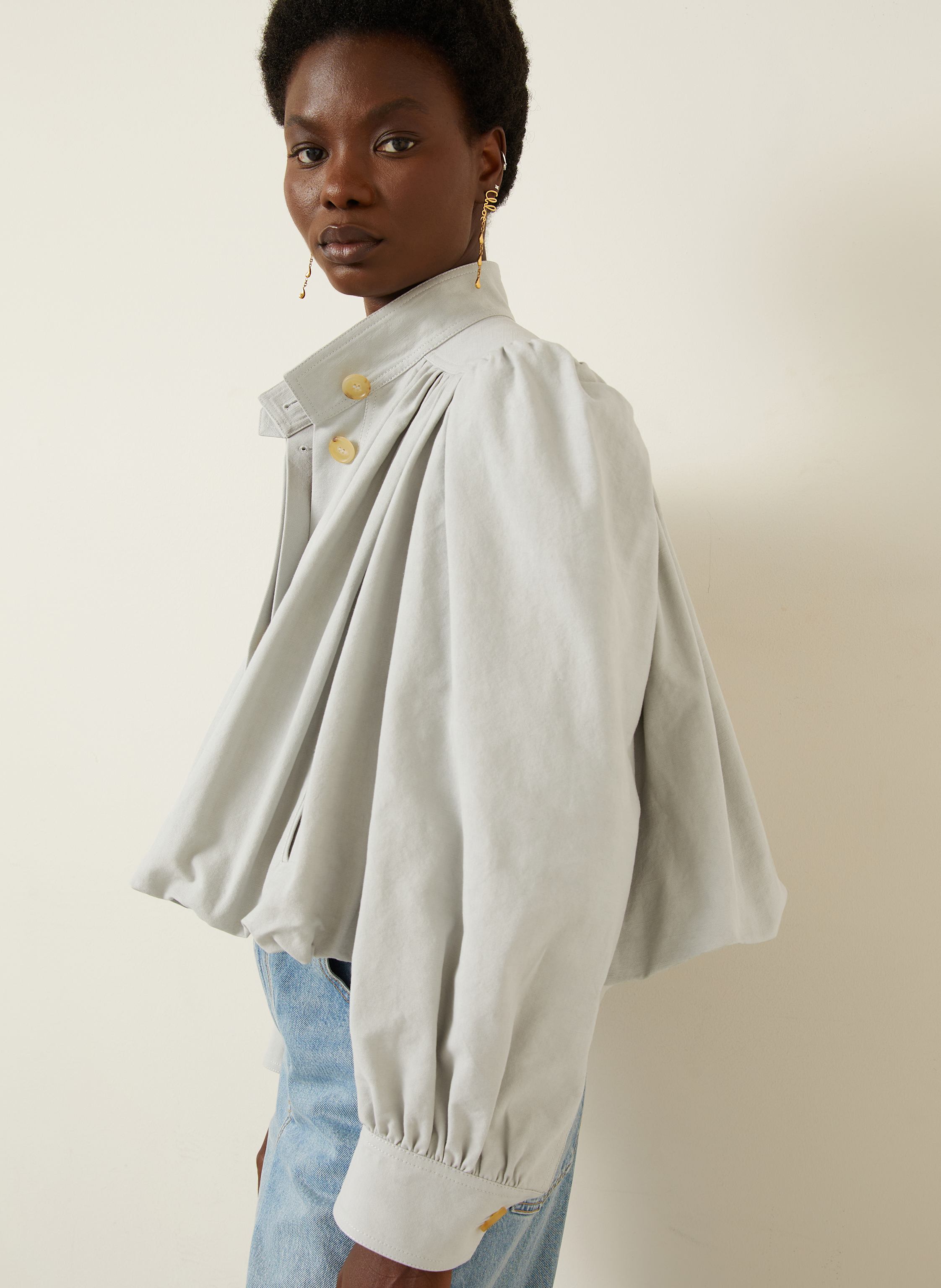 Thumbnail - Chloé Bluse grau