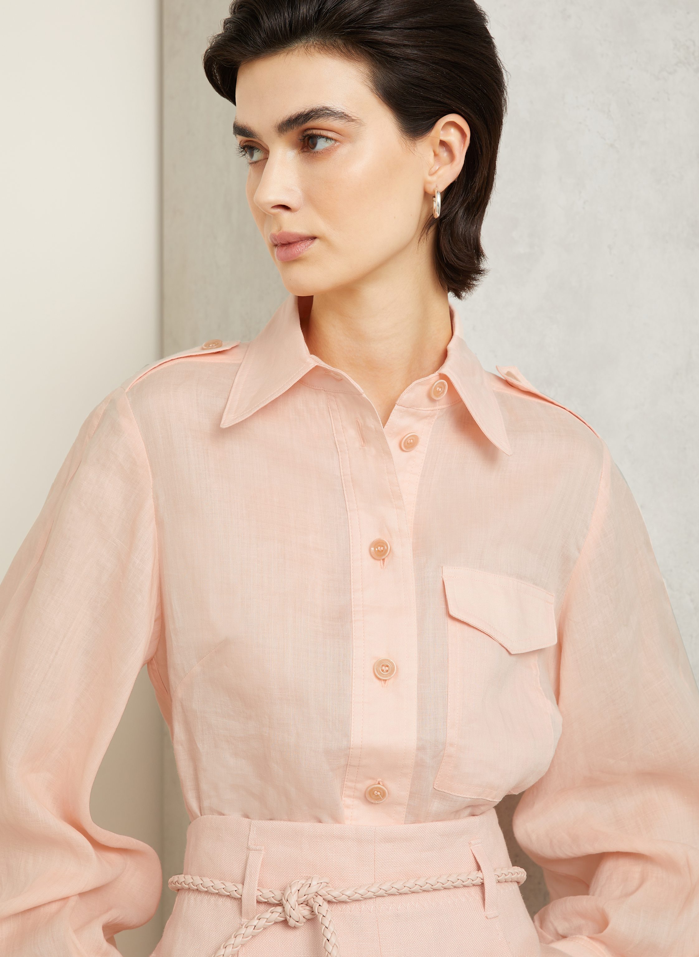 Thumbnail - Zimmermann Hemdbluse rosa