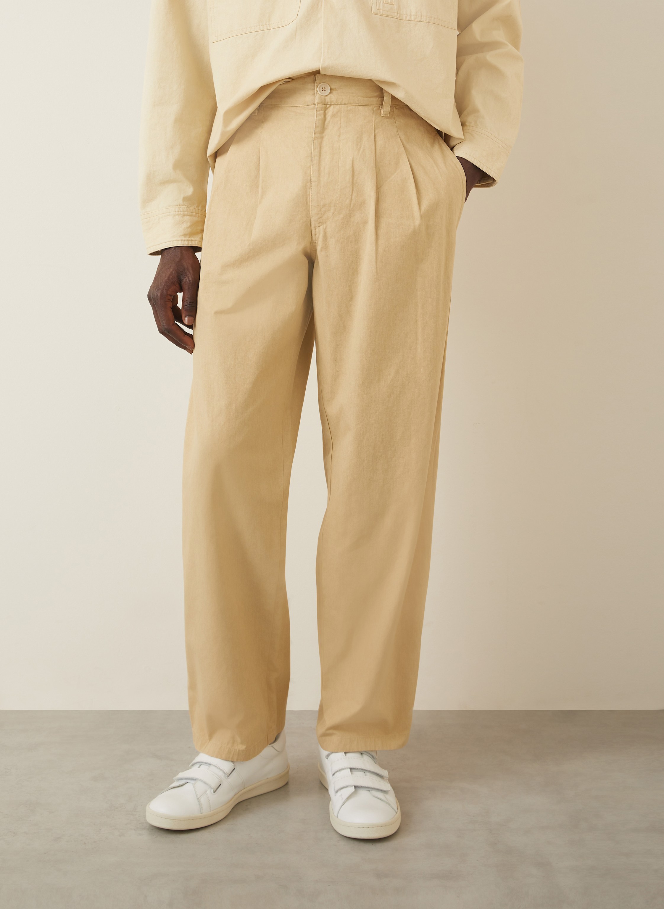 Thumbnail - Isabel Marant Hose Kostin Regular Fit beige