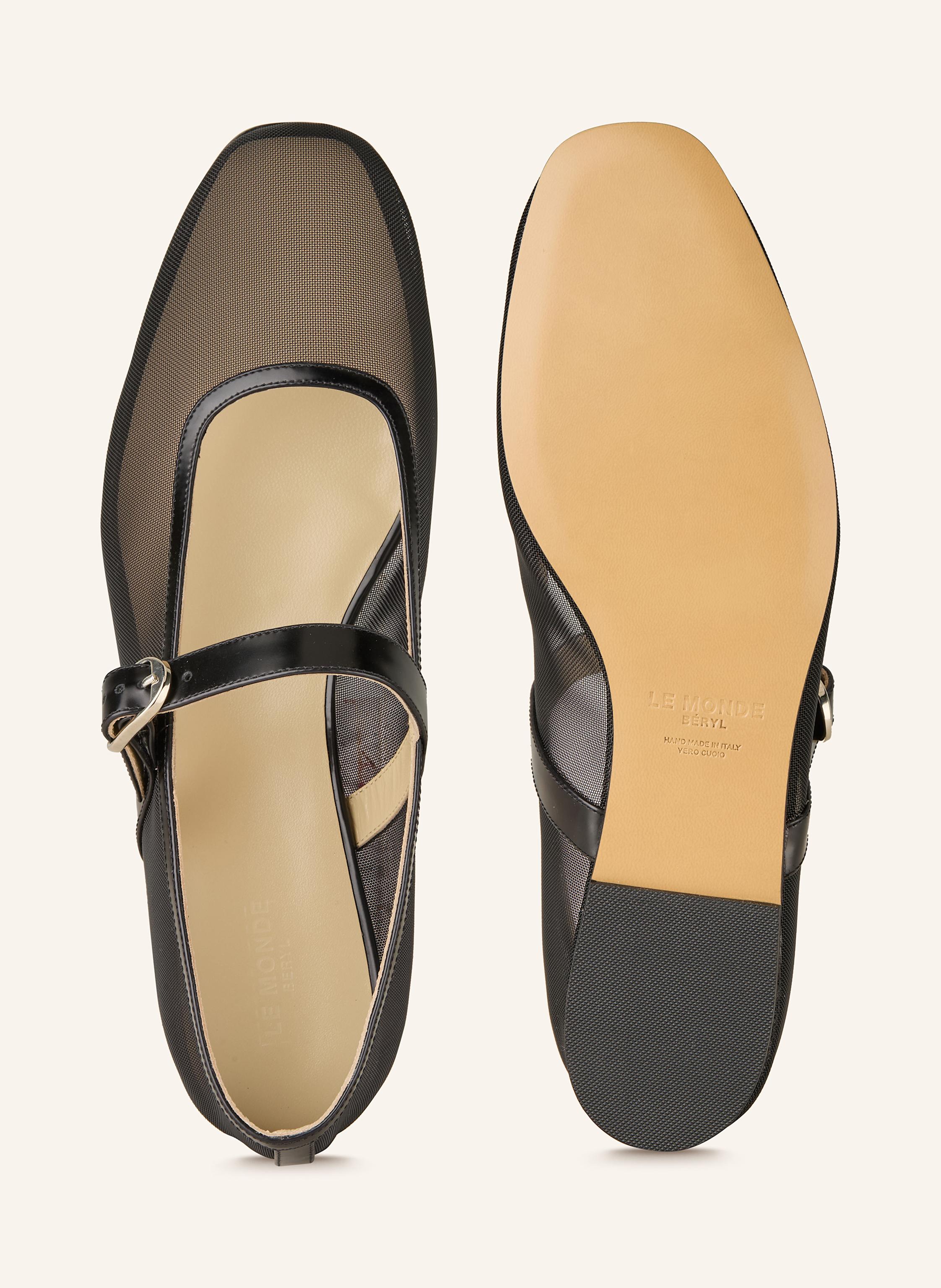 Thumbnail - Le Monde Béryl Mary-Jane-Ballerinas schwarz