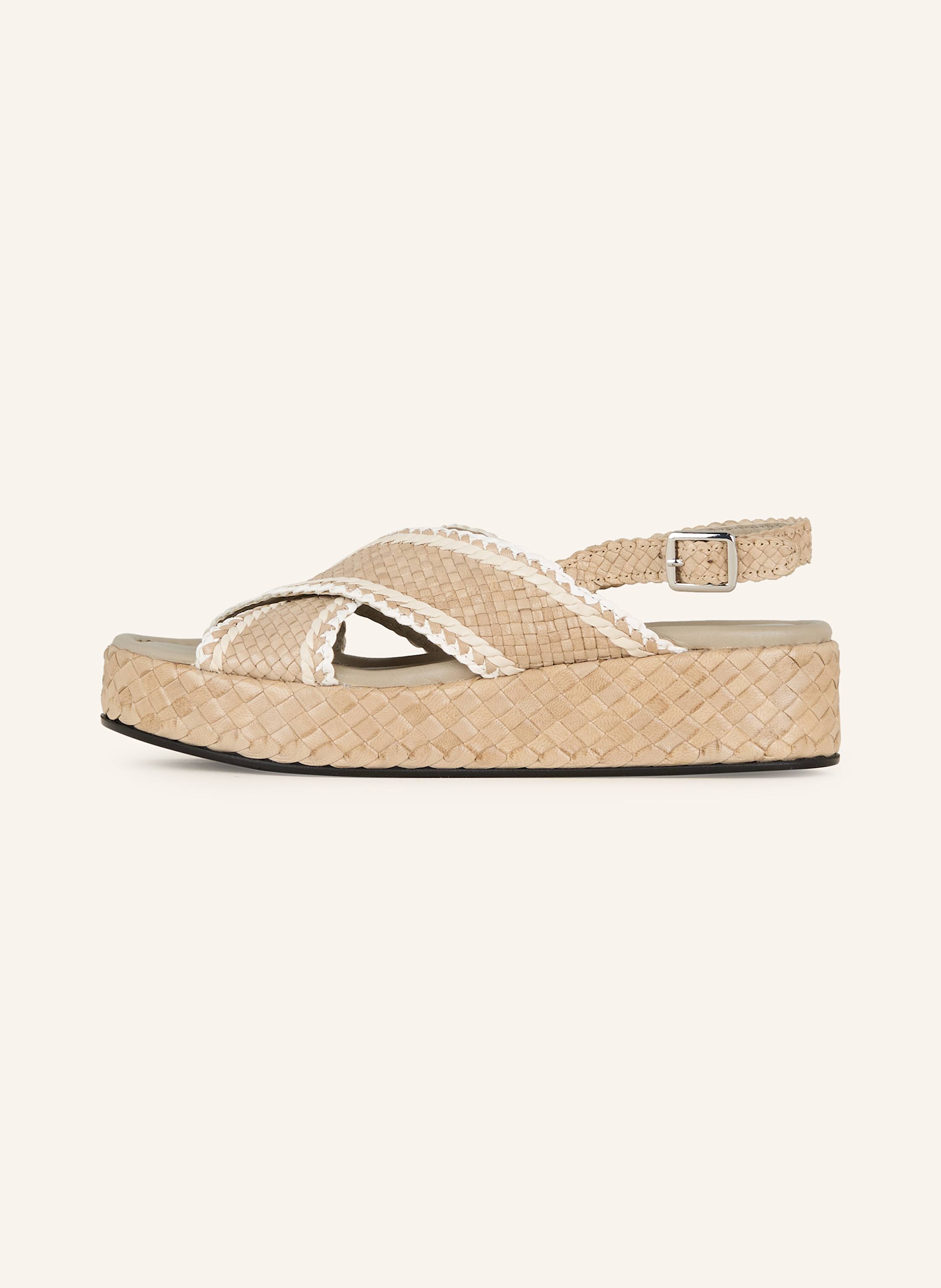 Thumbnail - Pons Quintana Plateau-Sandalen Forli beige