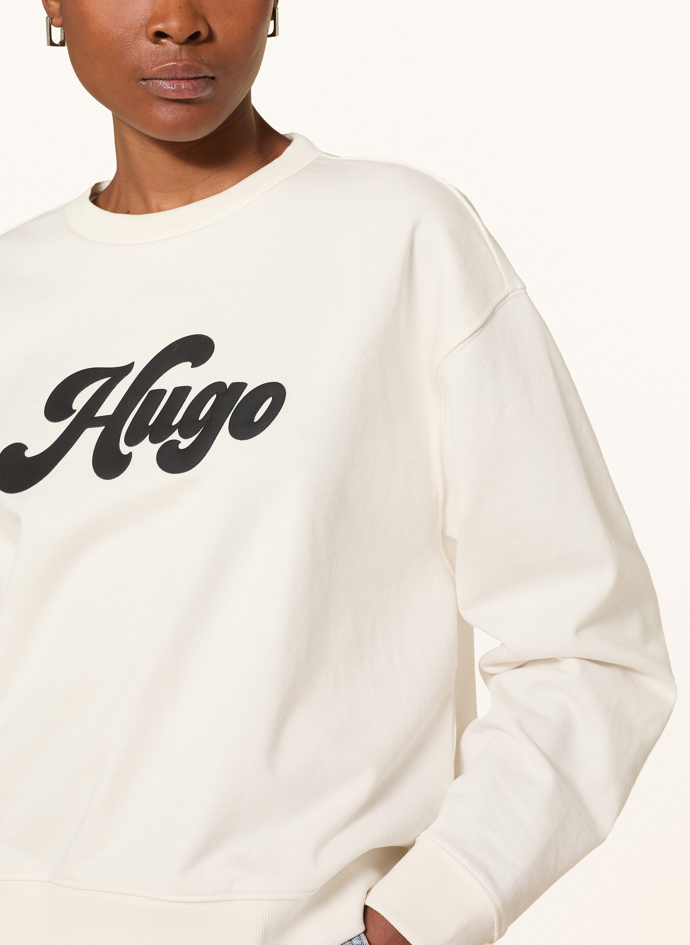 Thumbnail - Hugo Sweatshirt Deroxina beige