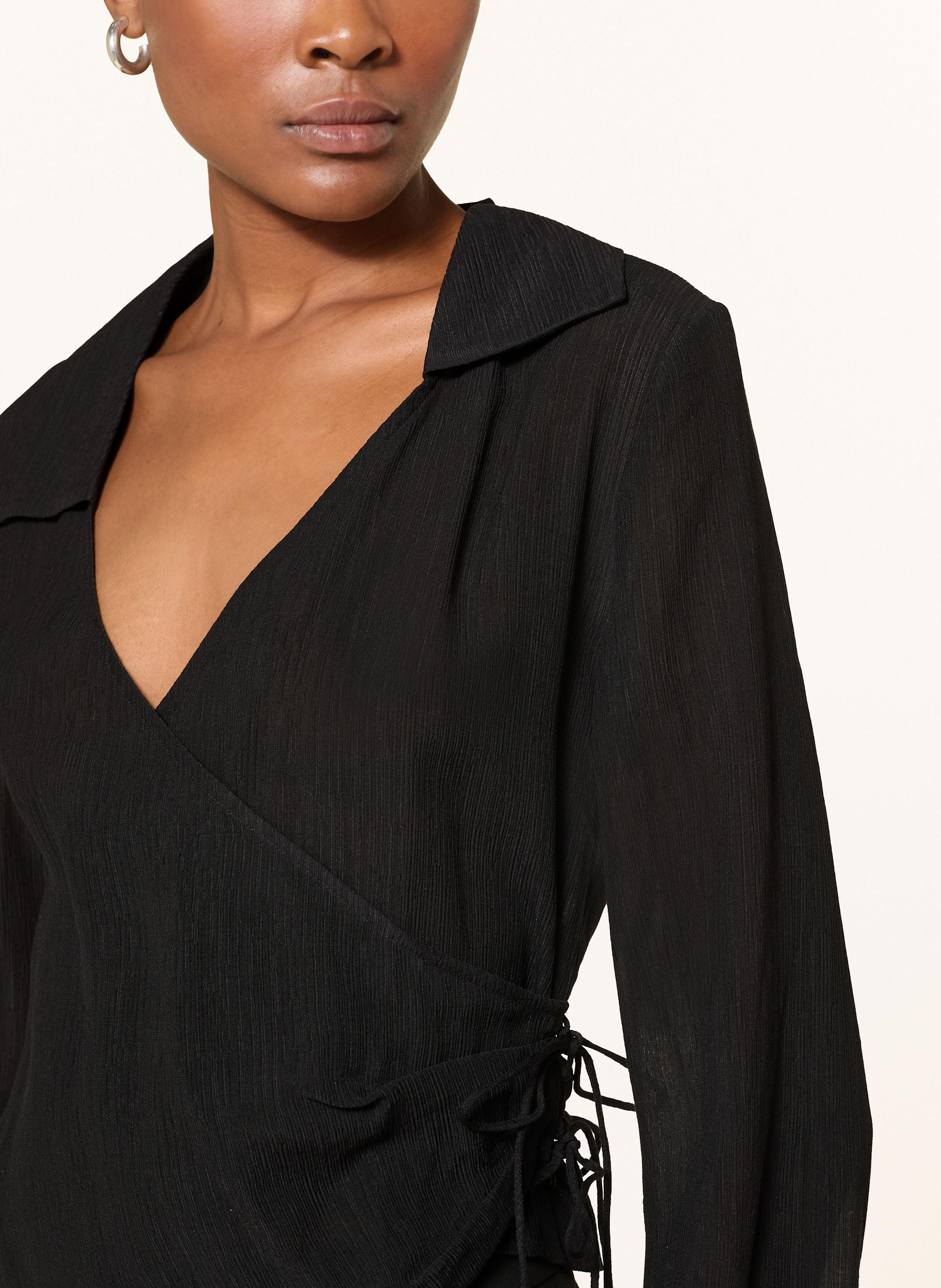 Thumbnail - Hugo Wickelbluse schwarz