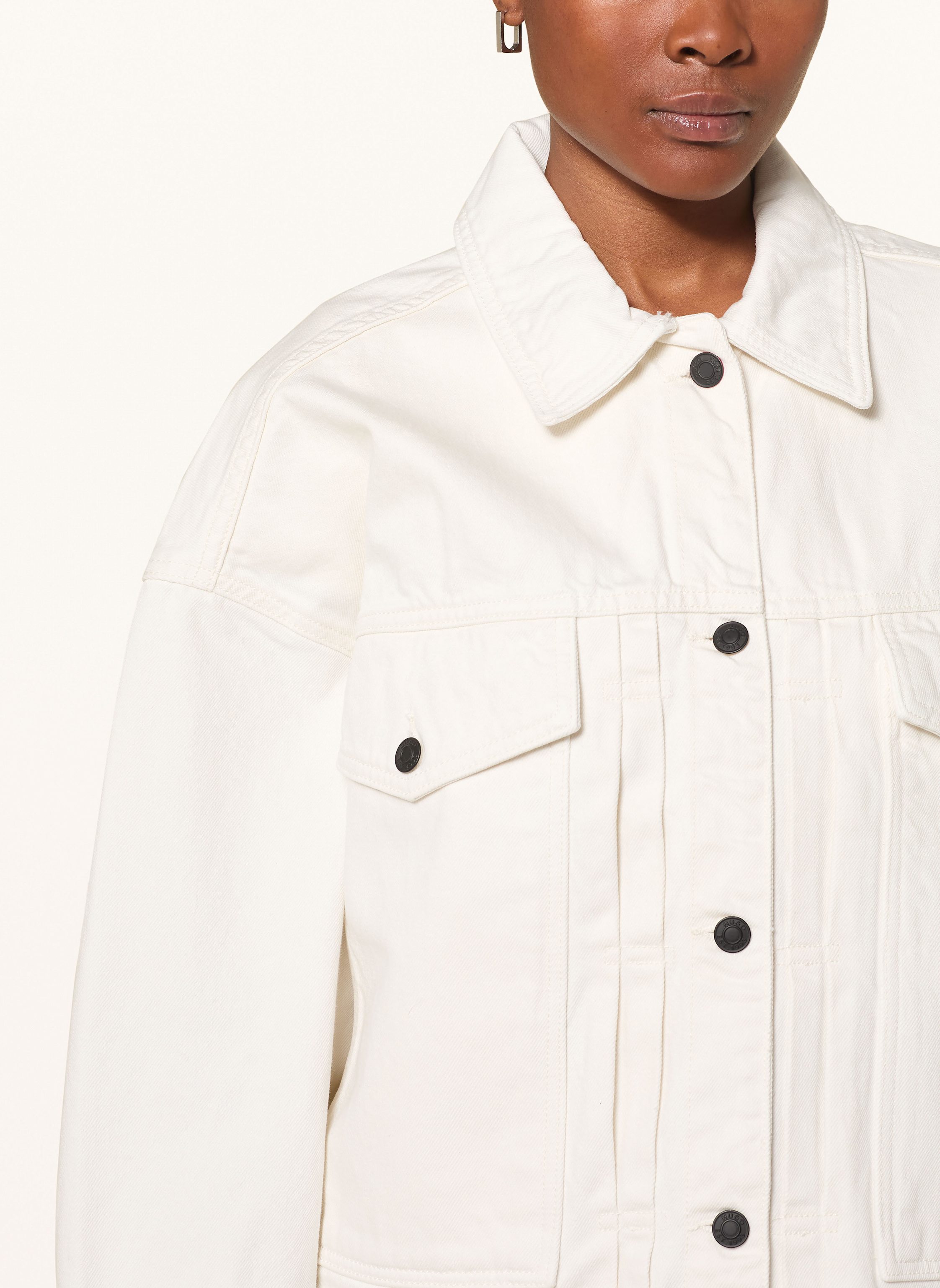 Thumbnail - Hugo Jeansjacke Gatria beige