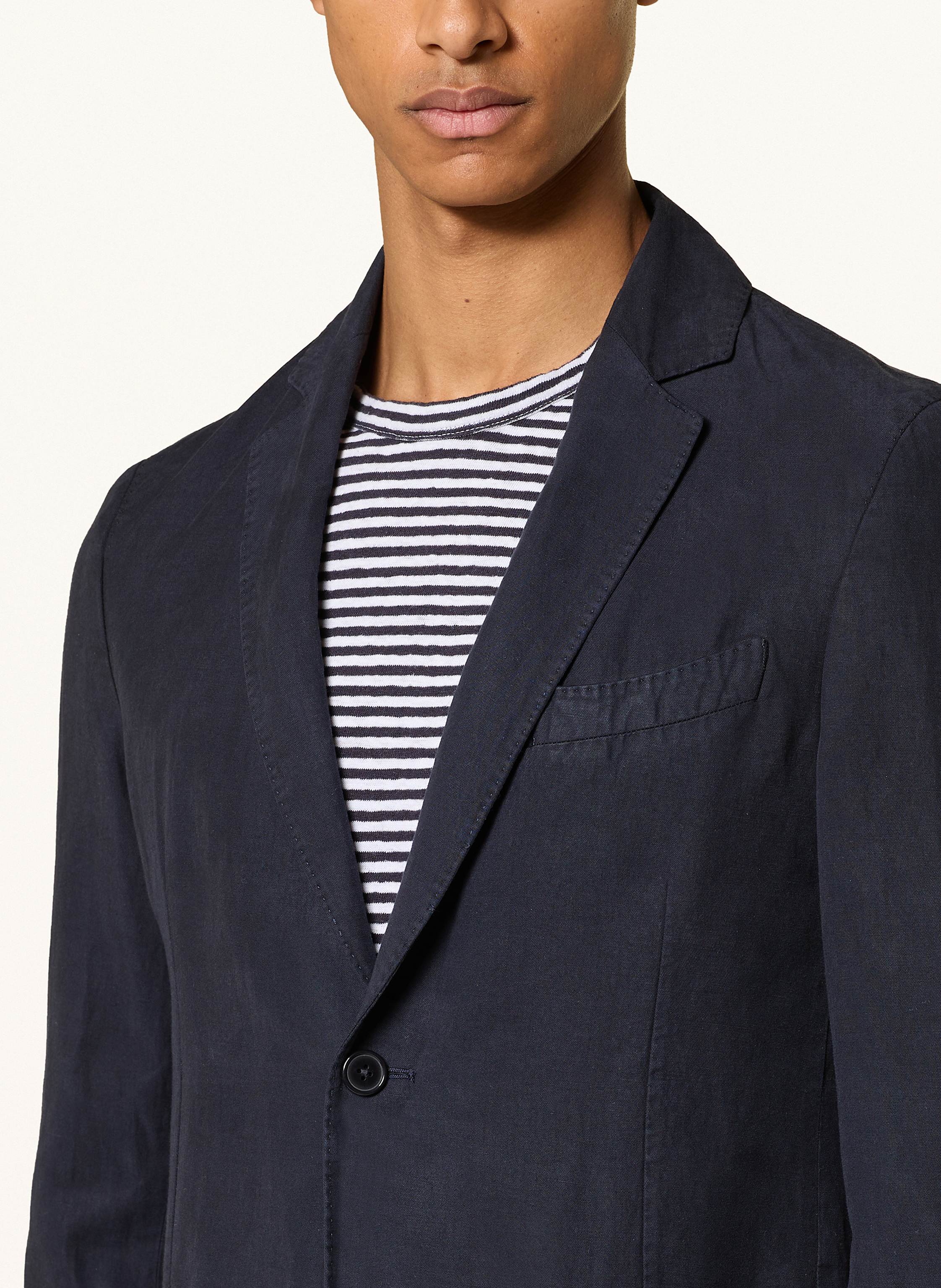 Thumbnail - Officine Générale Anzugsakko Nehemiah Slim Fit blau