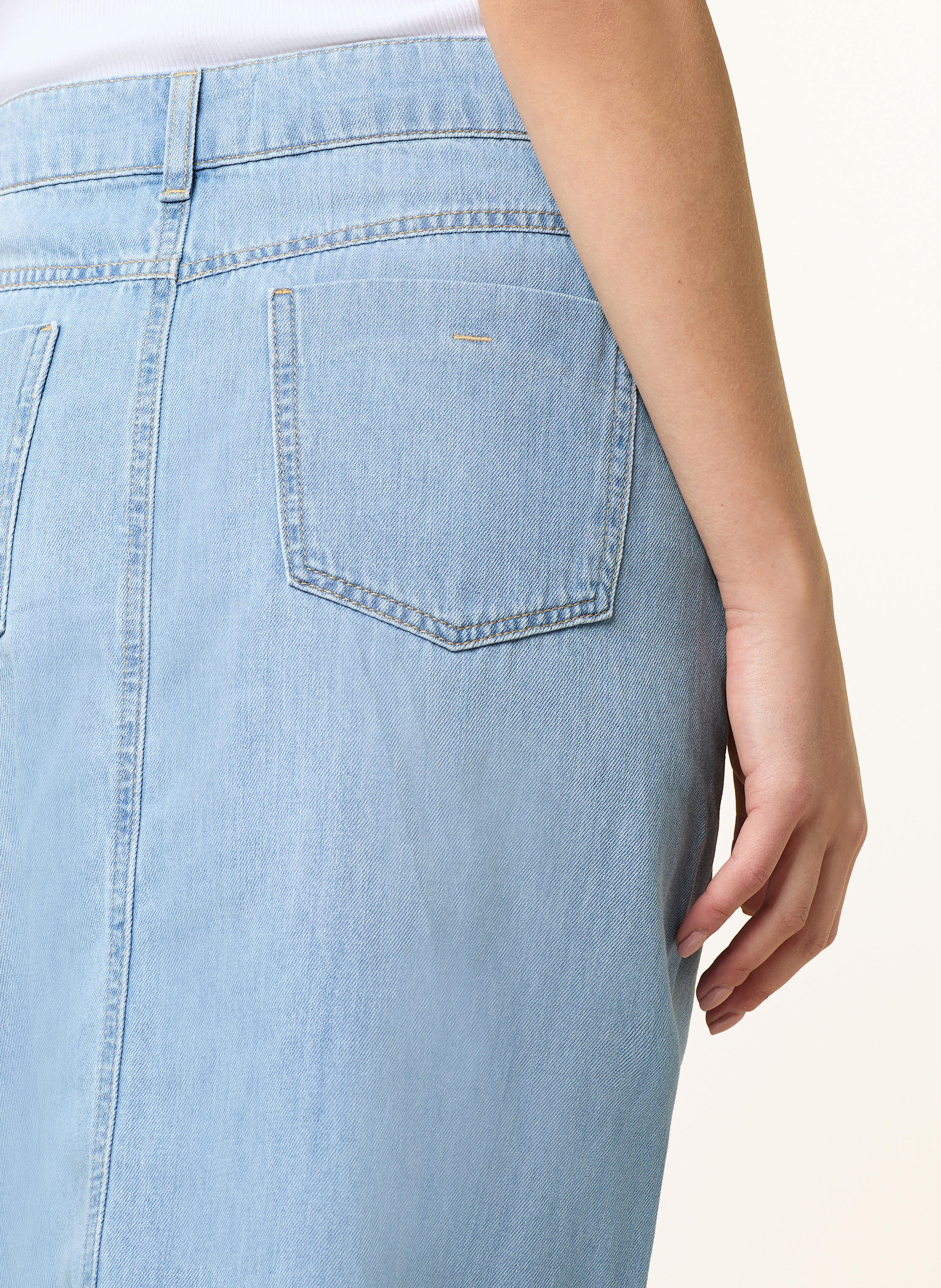 Thumbnail - Cartoon Jeansrock blau